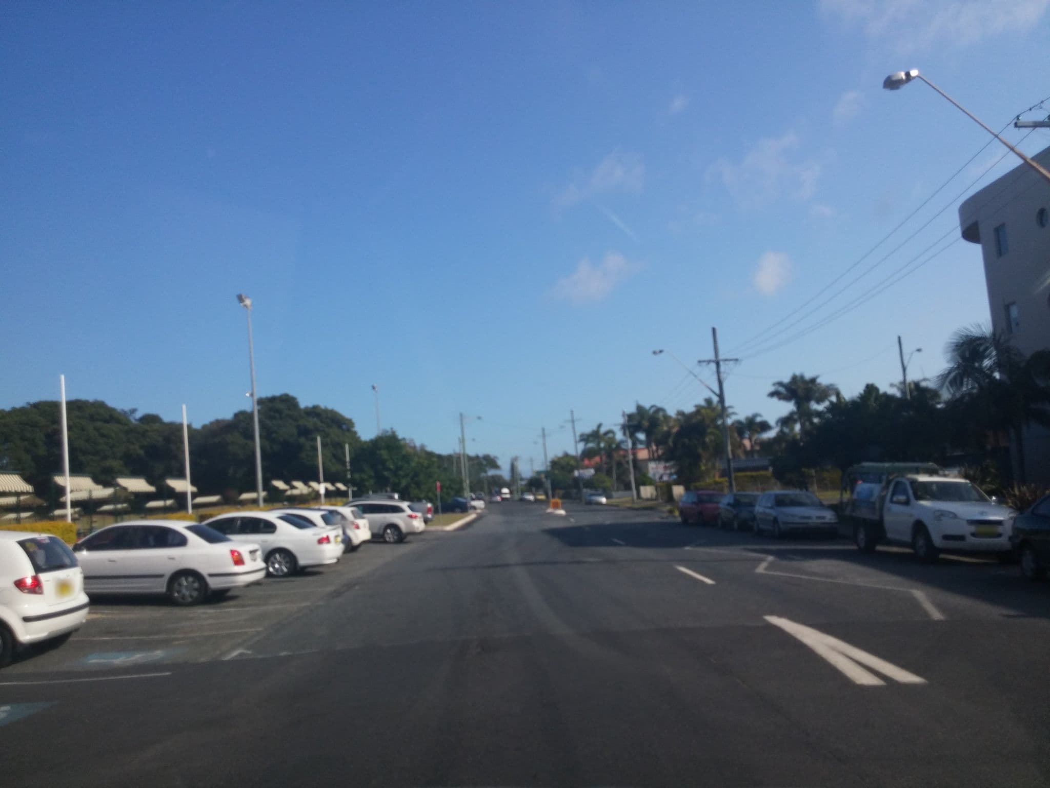 Street view near Ocean Spray Apartments, Coffs Harbour — © nigelramsay (CC BY-SA · Mapillary)