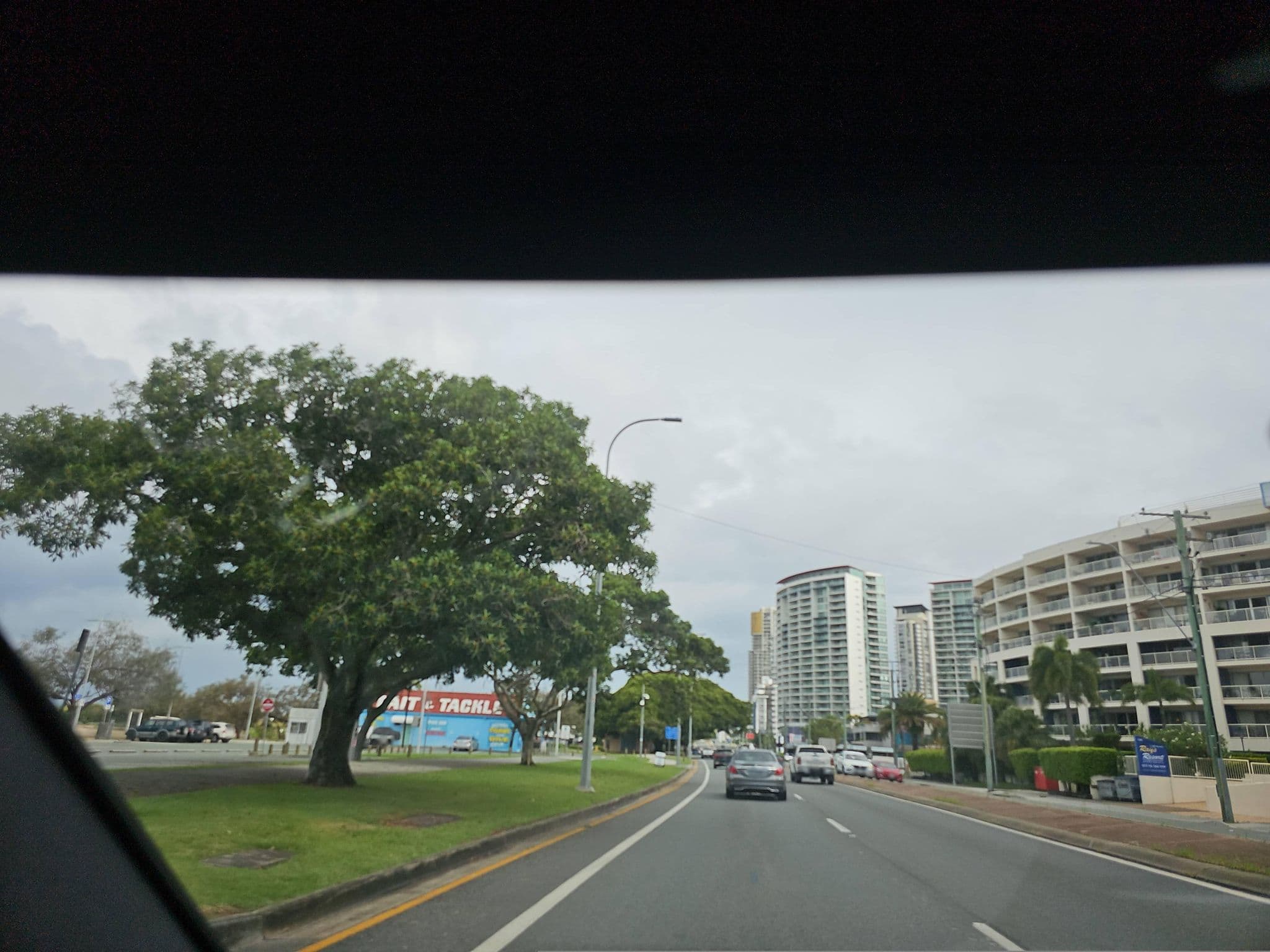 Street view near Sky Broadwater, Southport — © Mooksey (CC BY-SA · Mapillary)