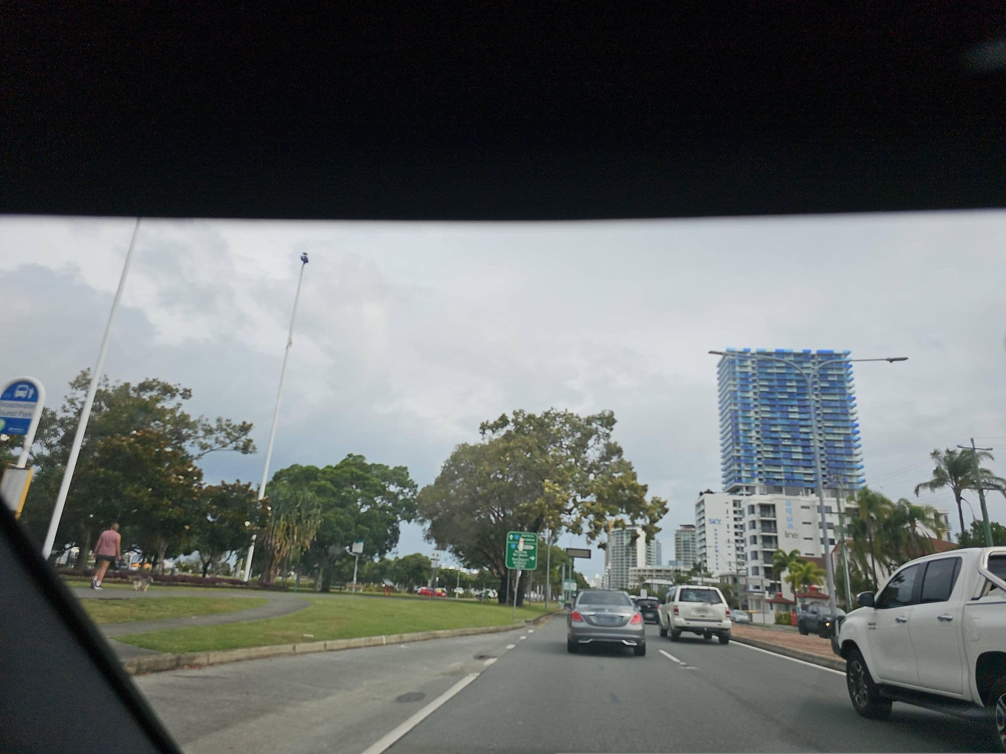 Street view near Blue Water Bay Luxury Villas, Southport — © Mooksey (CC BY-SA · Mapillary)