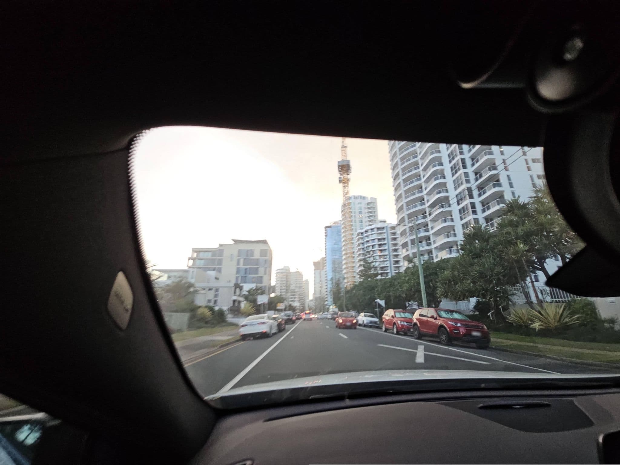 Street view near Golden Sands Holiday Apartments, Main Beach — © Mooksey (CC BY-SA · Mapillary)