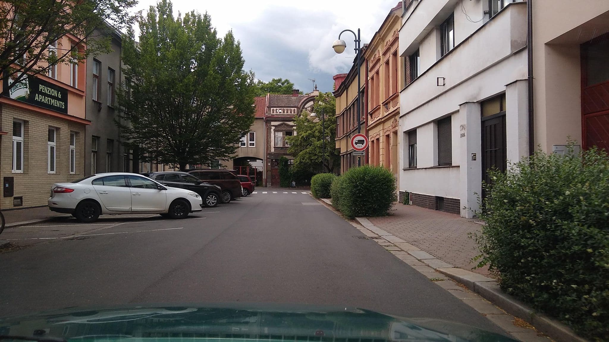 Street view near Penzion City, Pardubice — © wegavision (CC BY-SA · Mapillary)