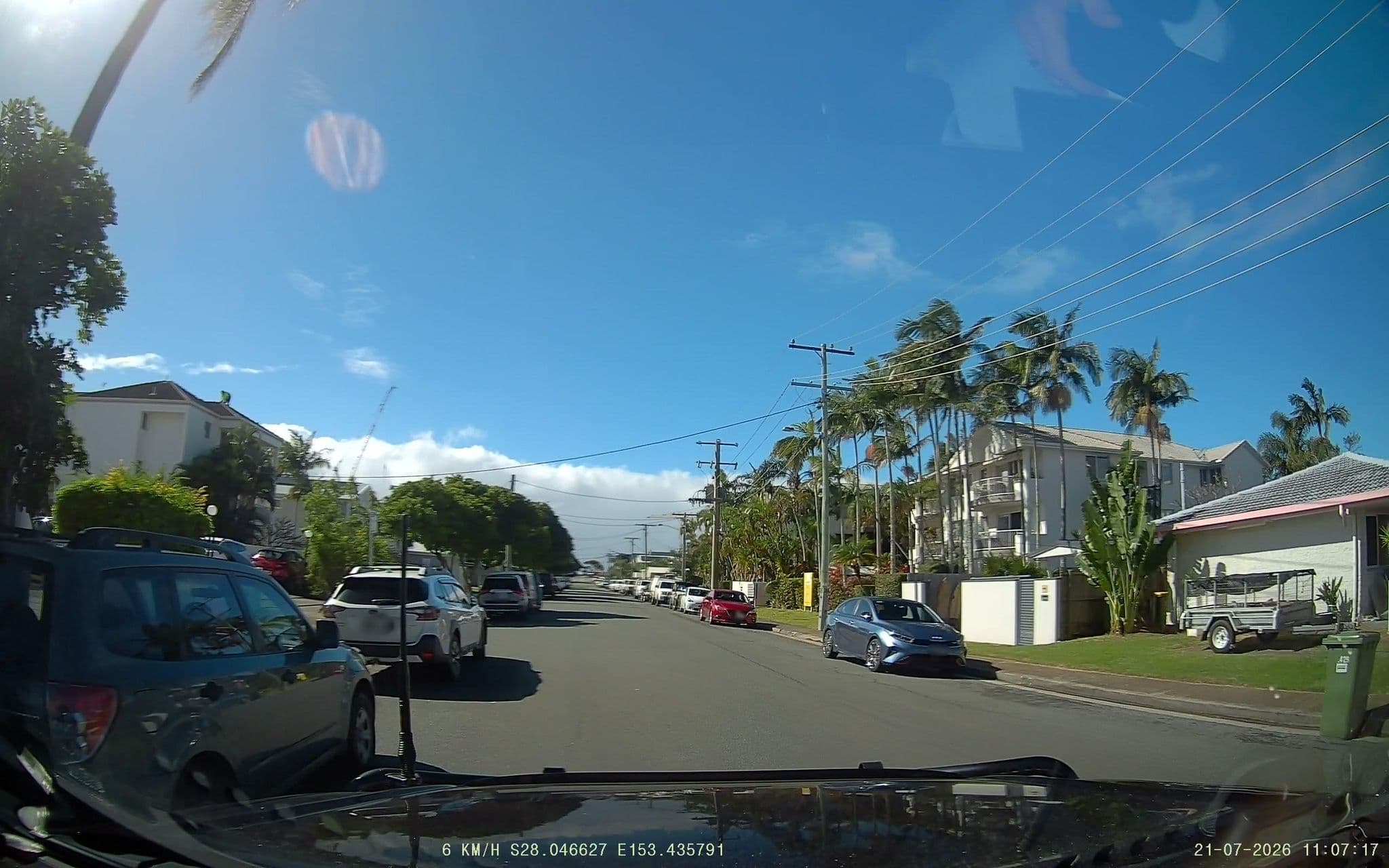 Street view near Classic Motel Mermaid Beach, Mermaid Beach — © fizzie (CC BY-SA · Mapillary)
