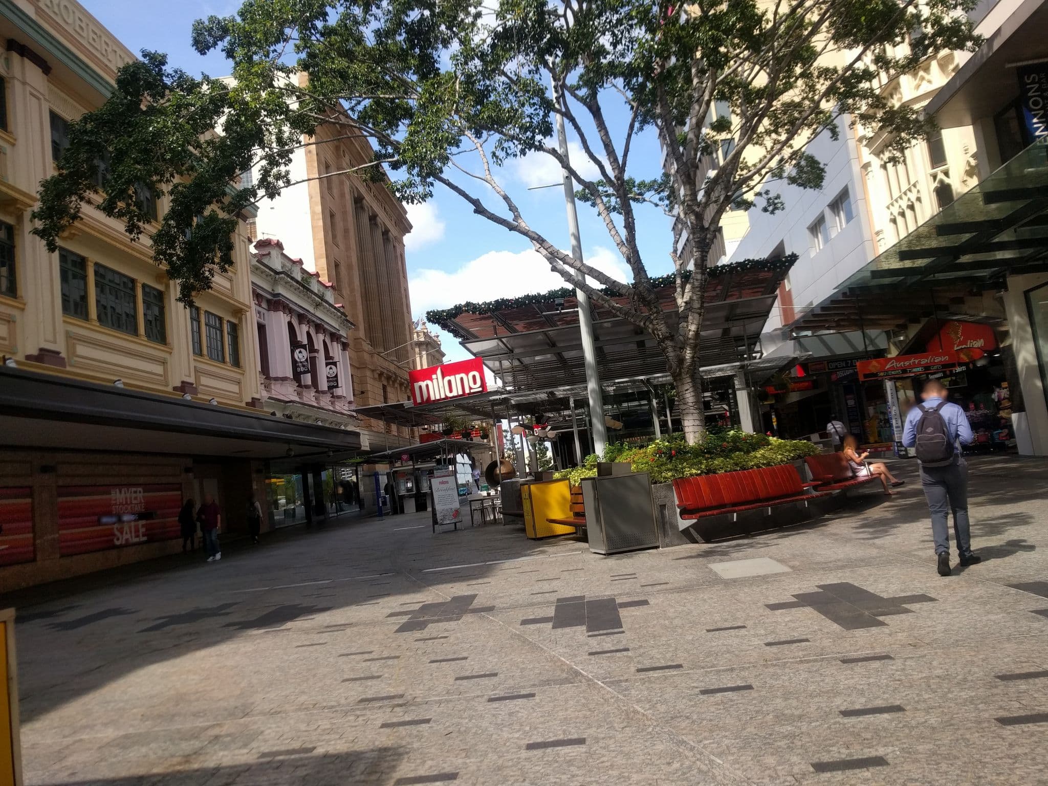 Street view near NEXT Hotel Brisbane, Brisbane central business district — © davidbdean (CC BY-SA · Mapillary)