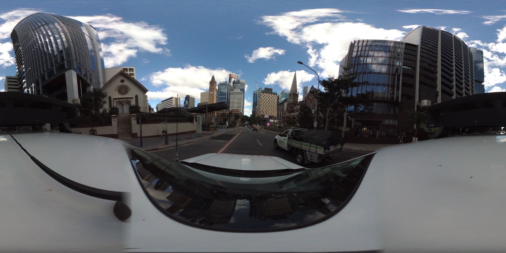 Street view near Crest Tower Hotel, Brisbane — © bccamsurvey (CC BY-SA · Mapillary)