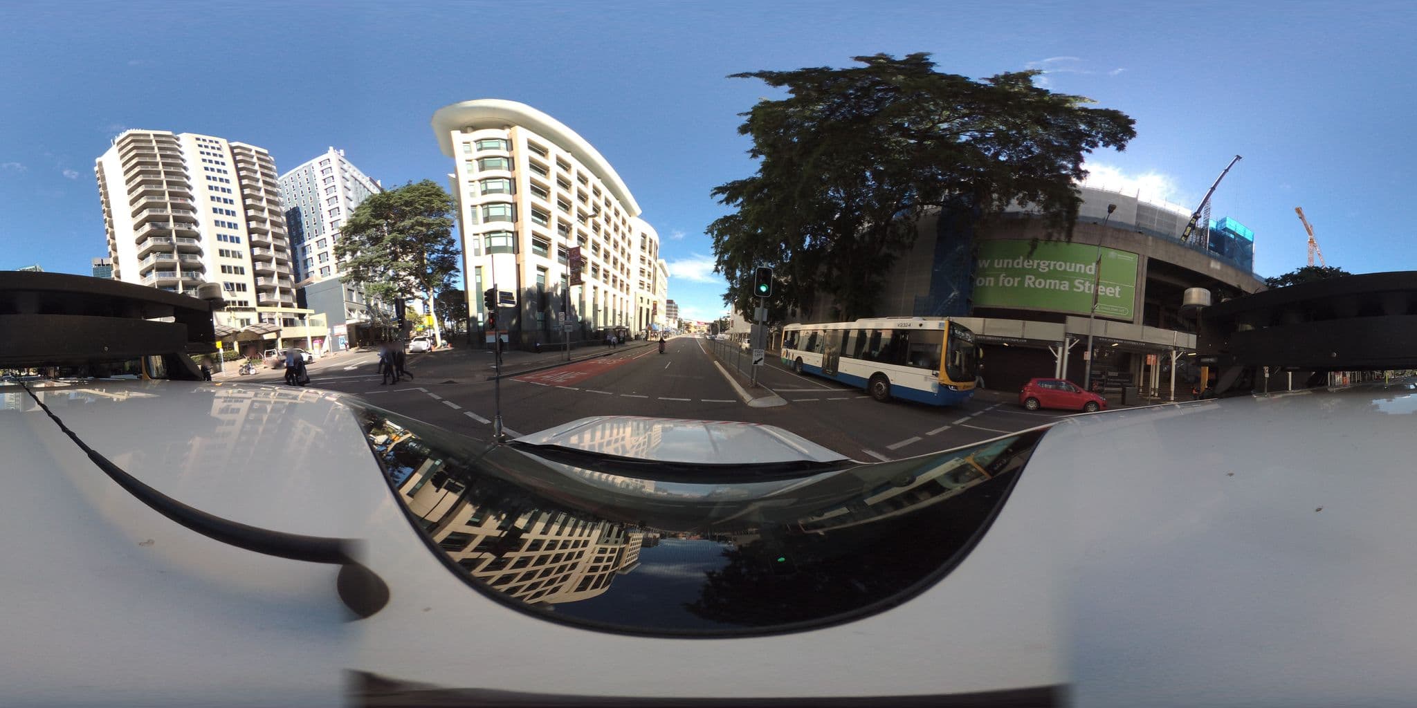 Street view near Backpackers Adventure Centre, Spring Hill — © bccamsurvey (CC BY-SA · Mapillary)
