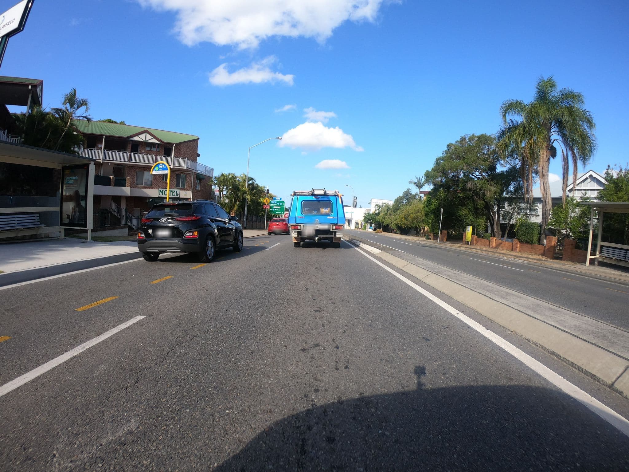 Street view near Airport Clayfield Motel, Clayfield — © eneerhut (CC BY-SA · Mapillary)