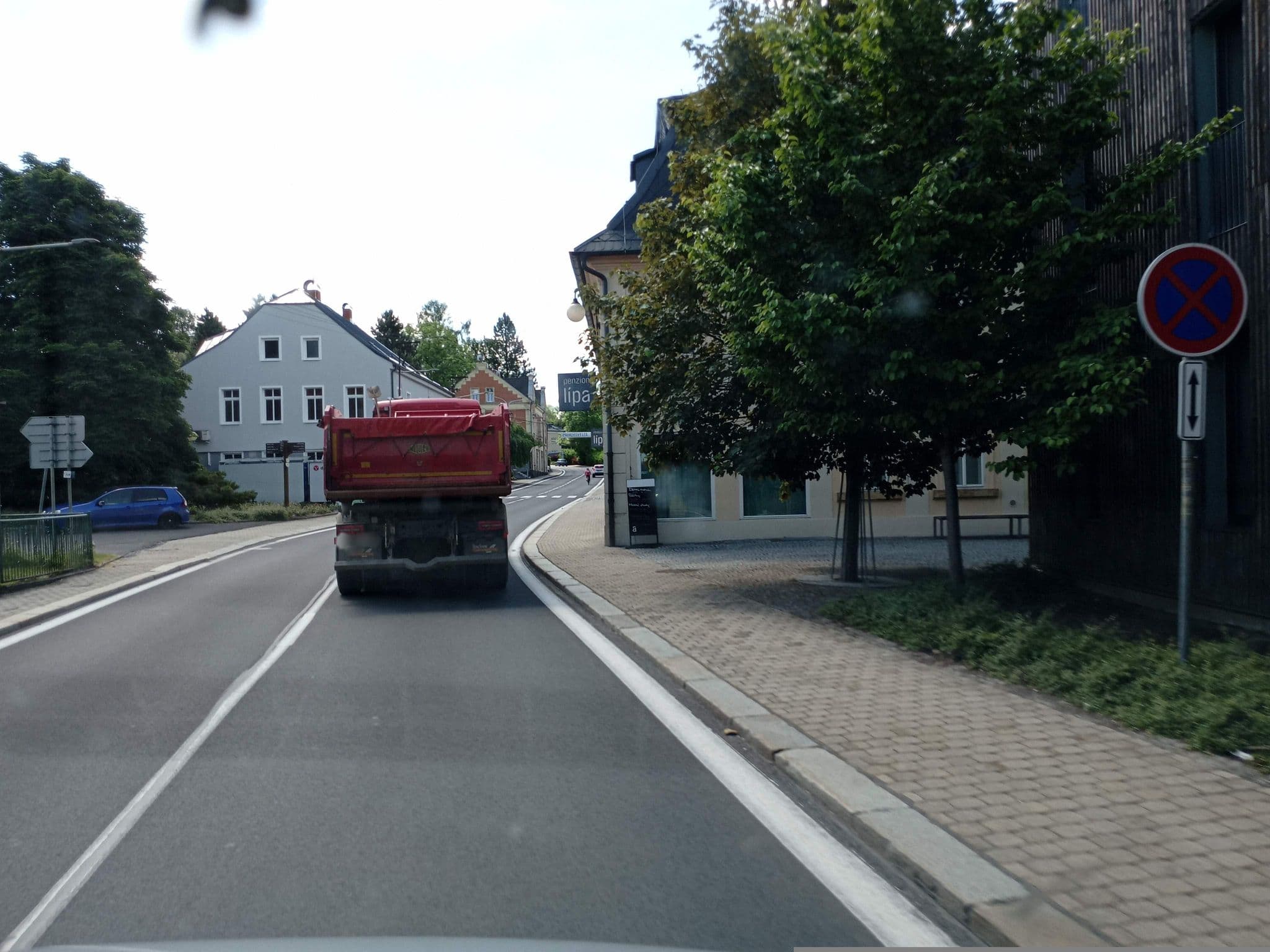 Street view near Aparthotel Lipa, Krásná Lípa — © atze02 (CC BY-SA · Mapillary)