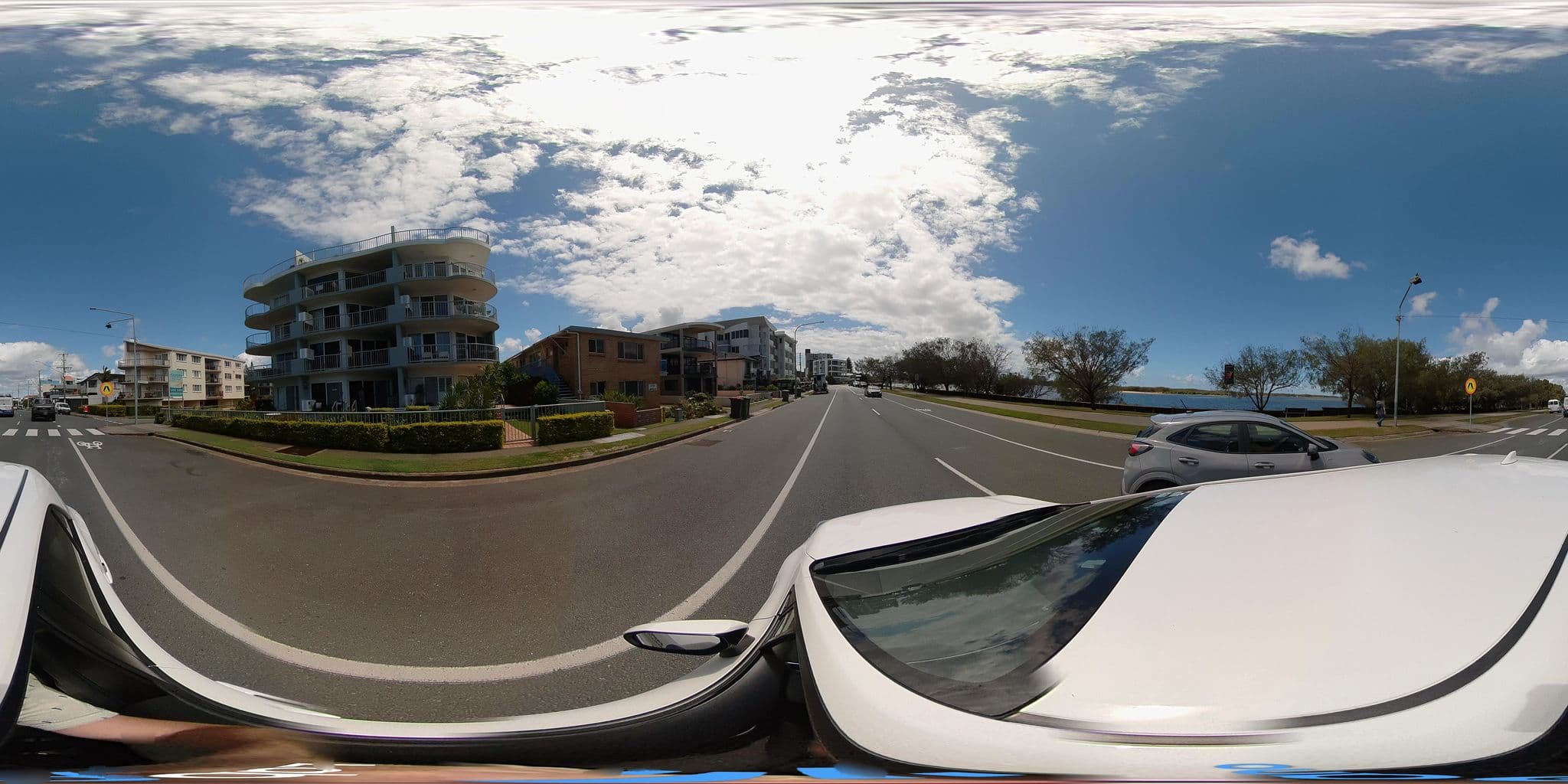Street view near Sandy Shores on Golden Beach, Caloundra — © LukeCWalton (CC BY-SA · Mapillary)