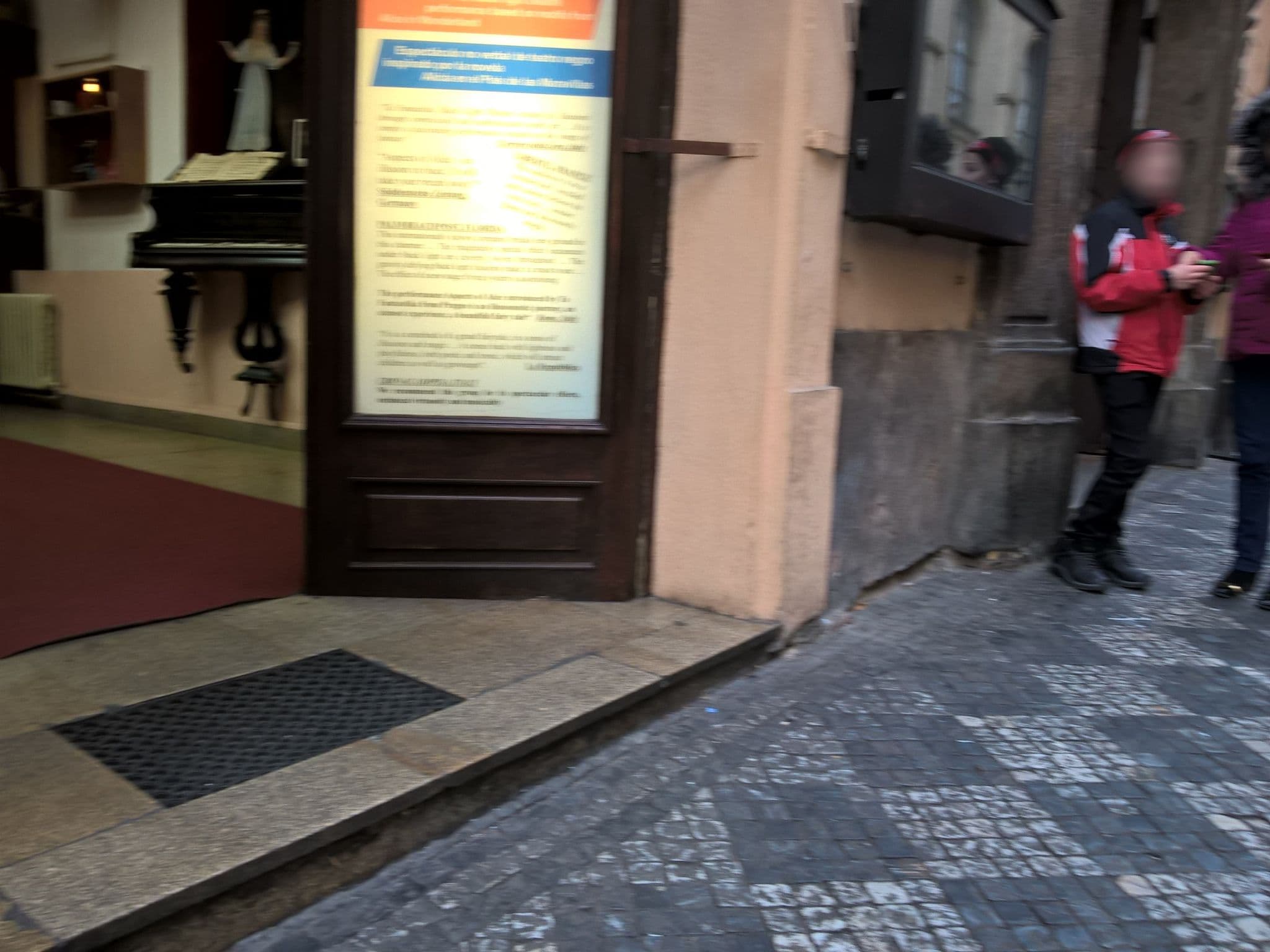 Street view near Pension Karlova, Prague