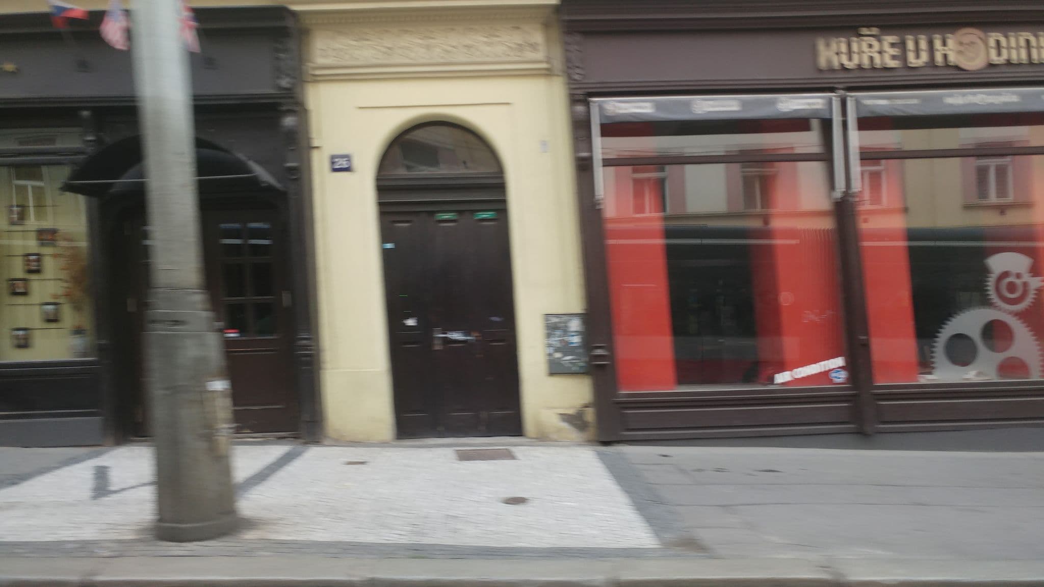 Street view near EA Hotel Victoria, Žižkov — © pbb (CC BY-SA · Mapillary)