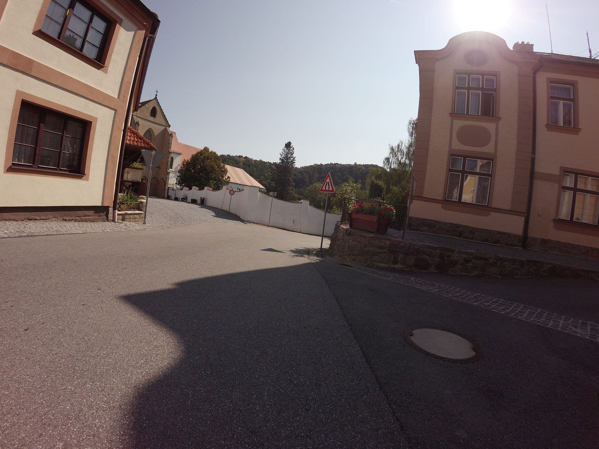 Street view near Penzion a kemp Koruna, Český Krumlov