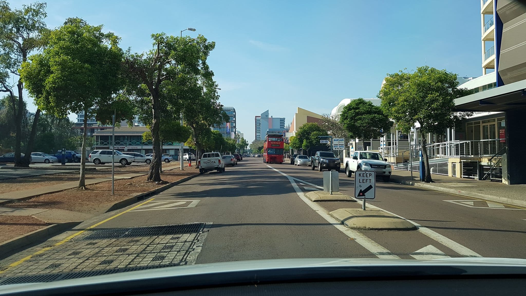 Street view near H 105 Mitchell Hotels & Apartments, Larrakeyah — © outbacktesla (CC BY-SA · Mapillary)