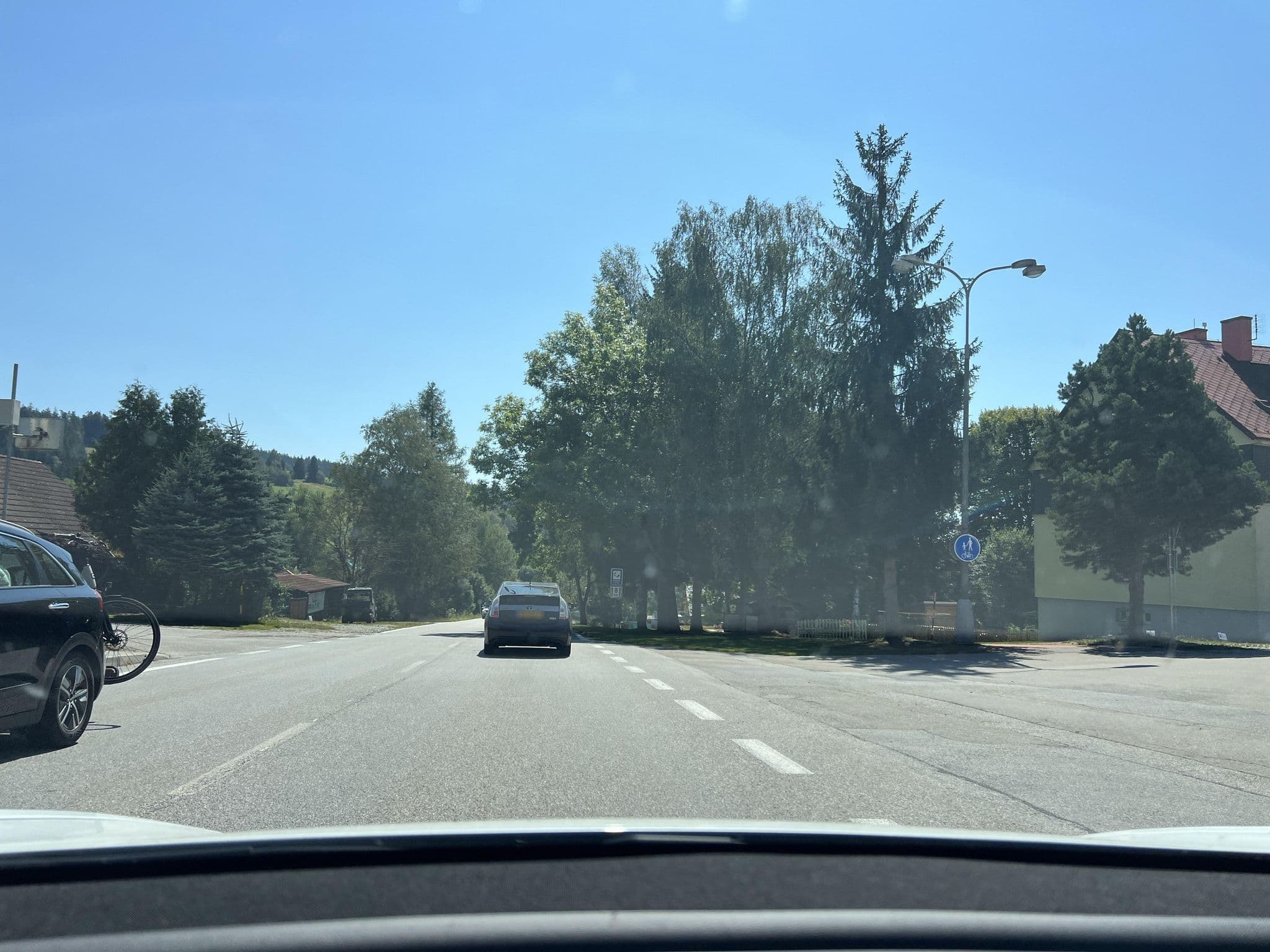 Street view near Penzion Florián, Frymburk — © ottor (CC BY-SA · Mapillary)
