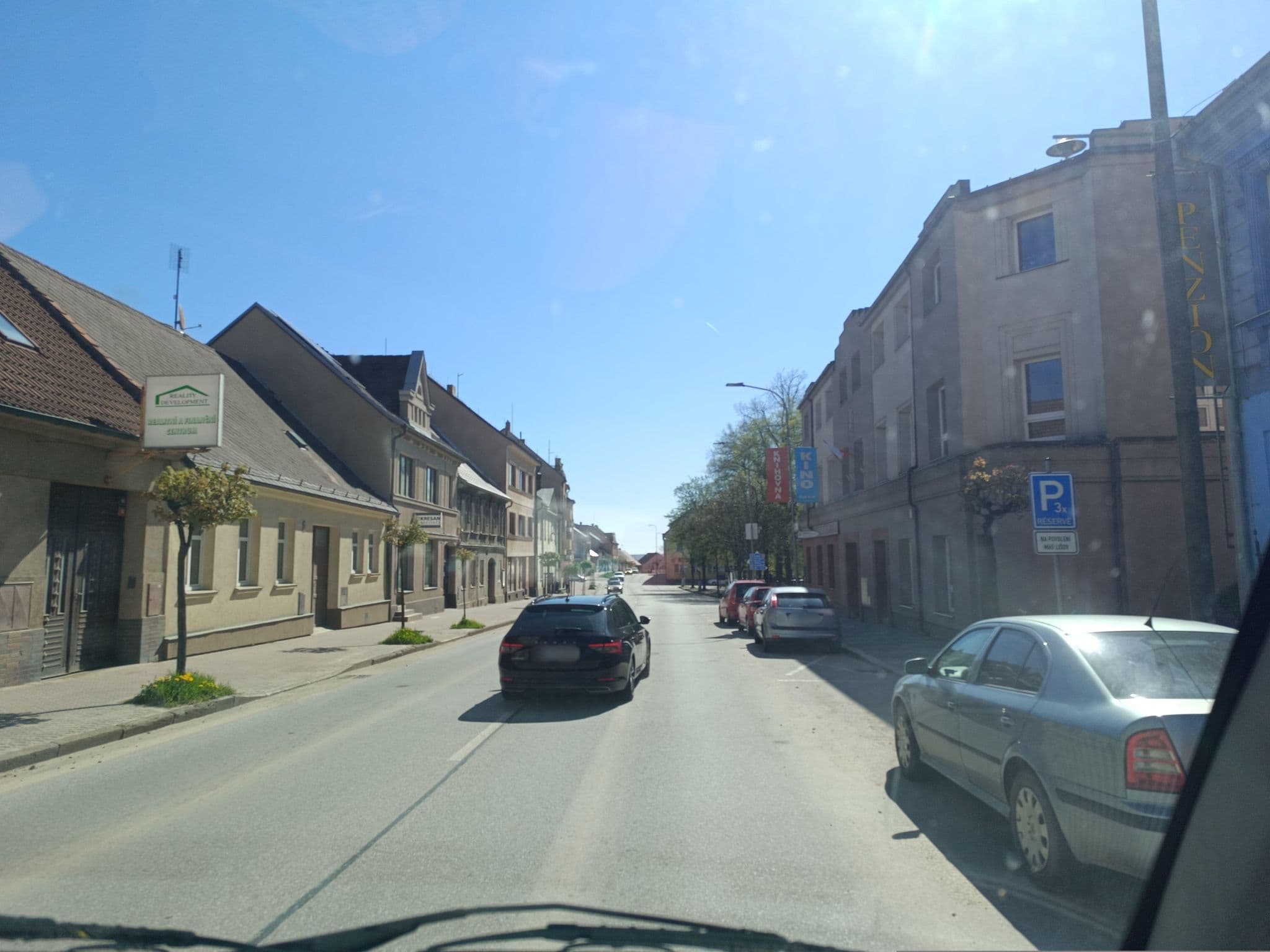 Street view near Penzion Fischer, Lišov — © Duro (CC BY-SA · Mapillary)