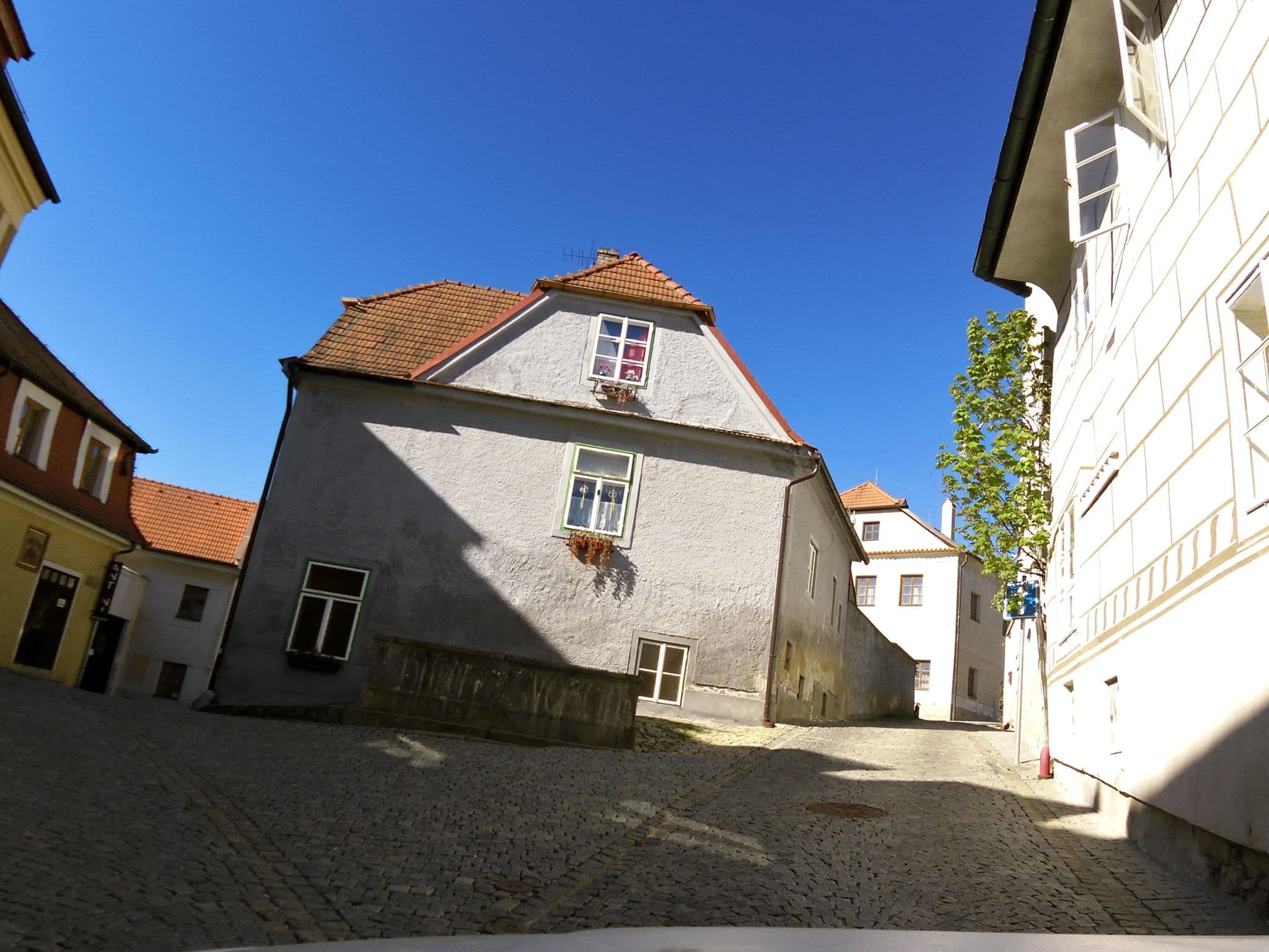 Street view near Pension Athanor, Český Krumlov