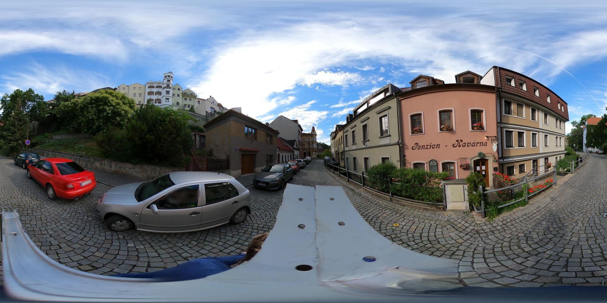 Street view near Penzion U Náhonu, Chrudim — © wegavision (CC BY-SA · Mapillary)