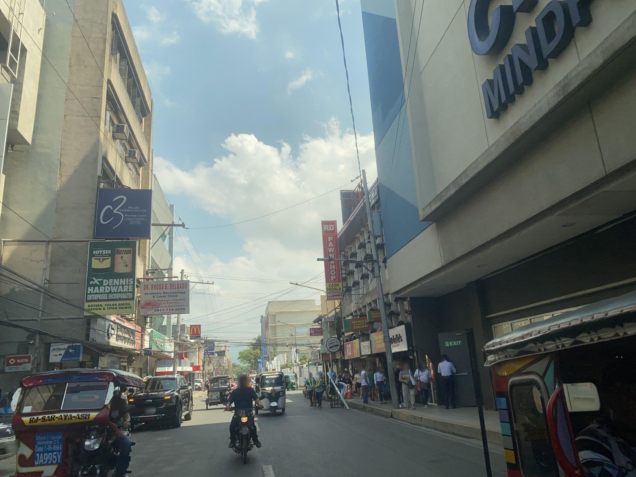 Street view near SkyPark Hotel, Zamboanga — © TheSliverDonkey (CC BY-SA · Mapillary)