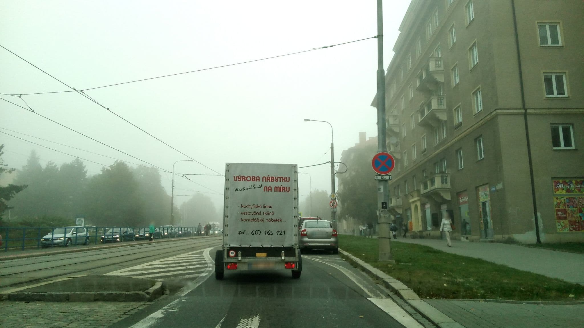 Street view near Ubytovna Domov sester, Vřesina — © uxes (CC BY-SA · Mapillary)