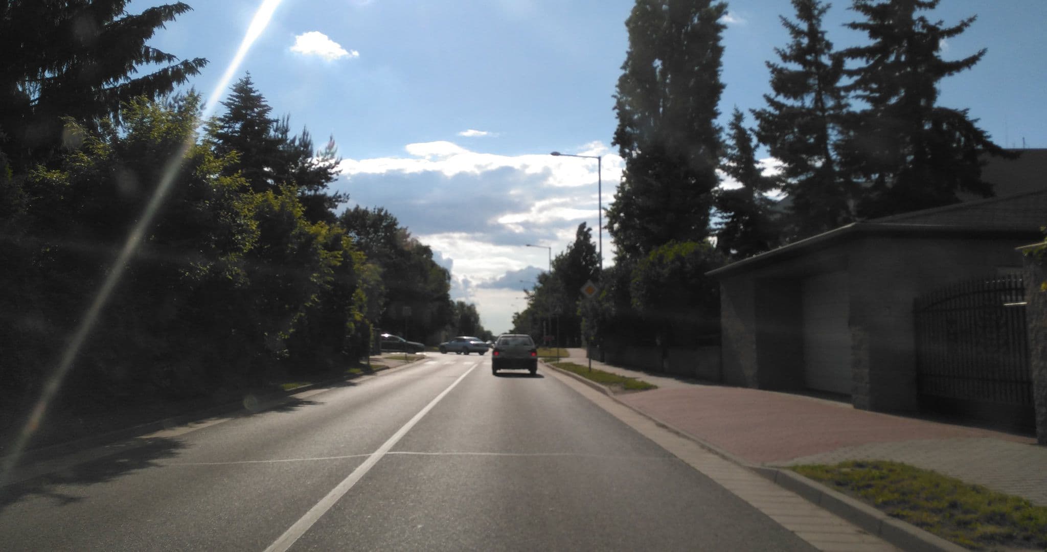 Street view near Pension Celestýna, Satalice — © pbokr (CC BY-SA · Mapillary)