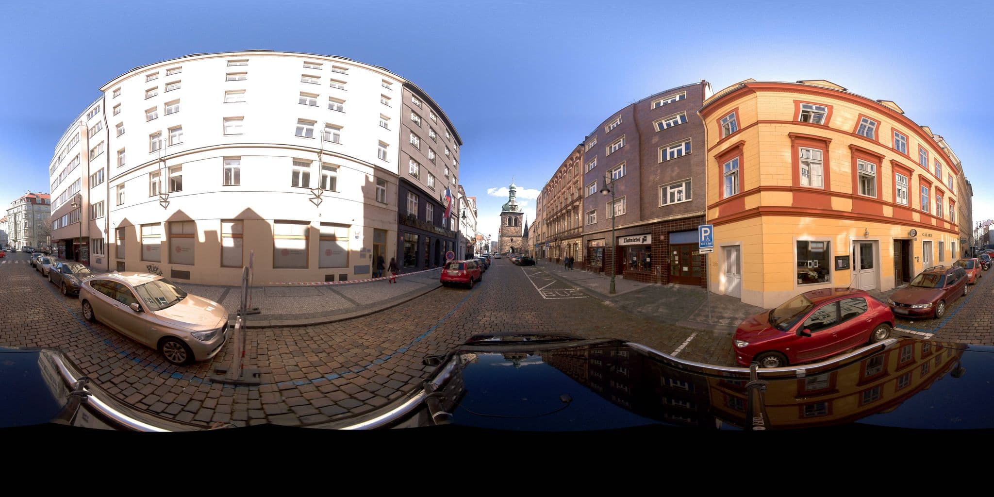 Street view near Oasis Prague Apartments, Prague