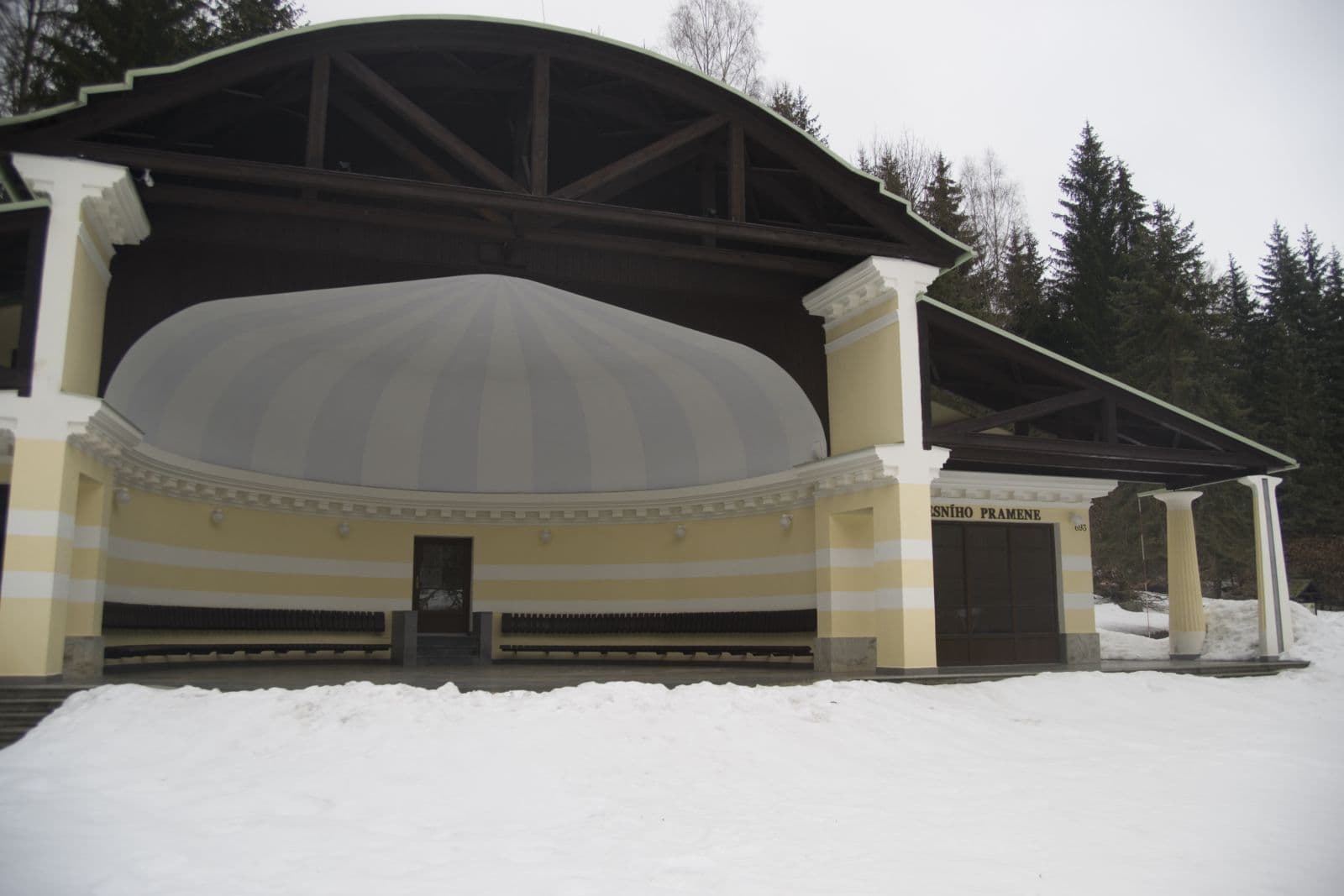 Street view near Penzion Ulrika, Mariánské Lázně — © txllxt (CC BY-SA · Mapillary)