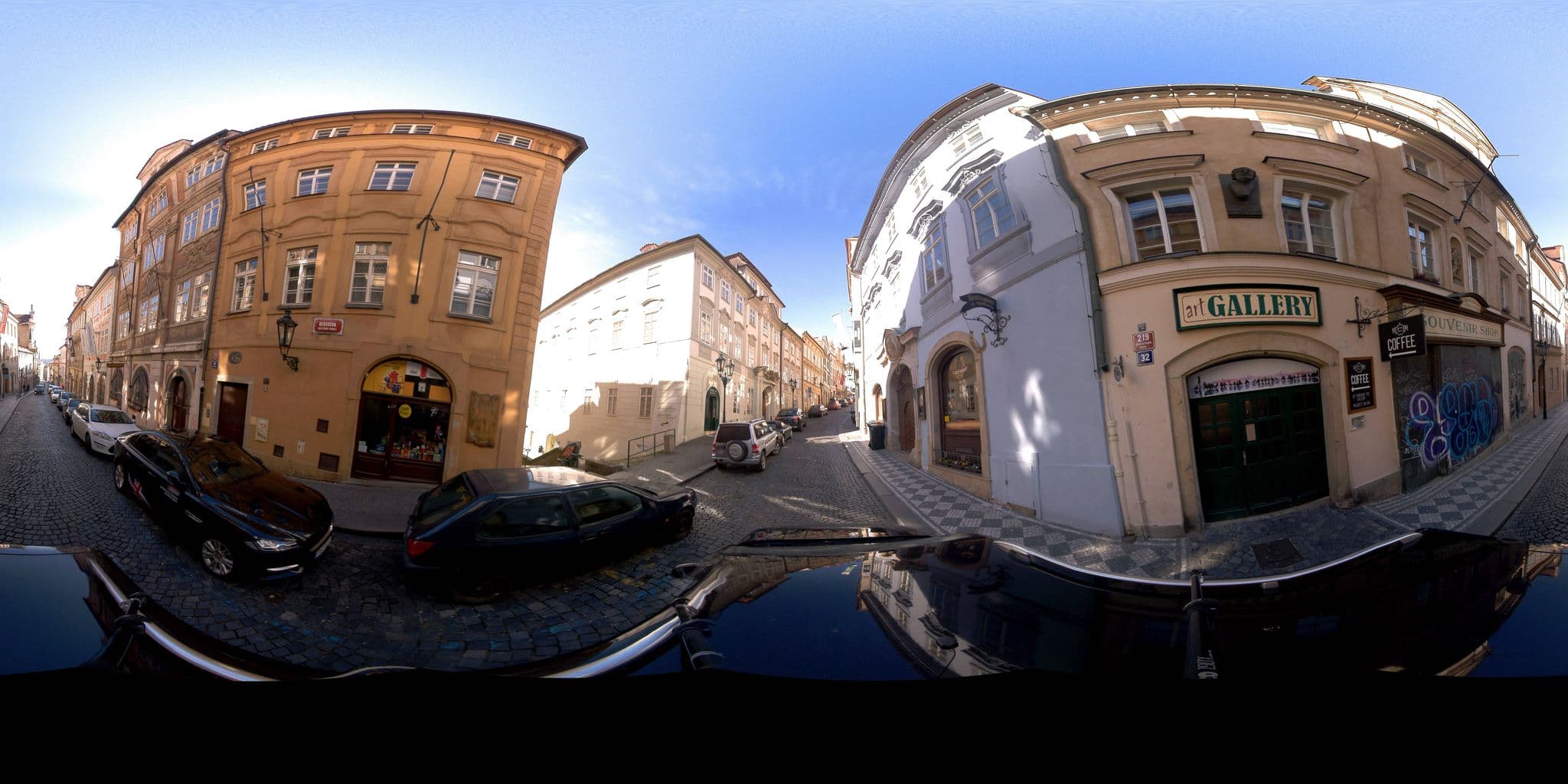 Street view near Golden Key, Malá Strana — © jeffreymartin (CC BY-SA · Mapillary)
