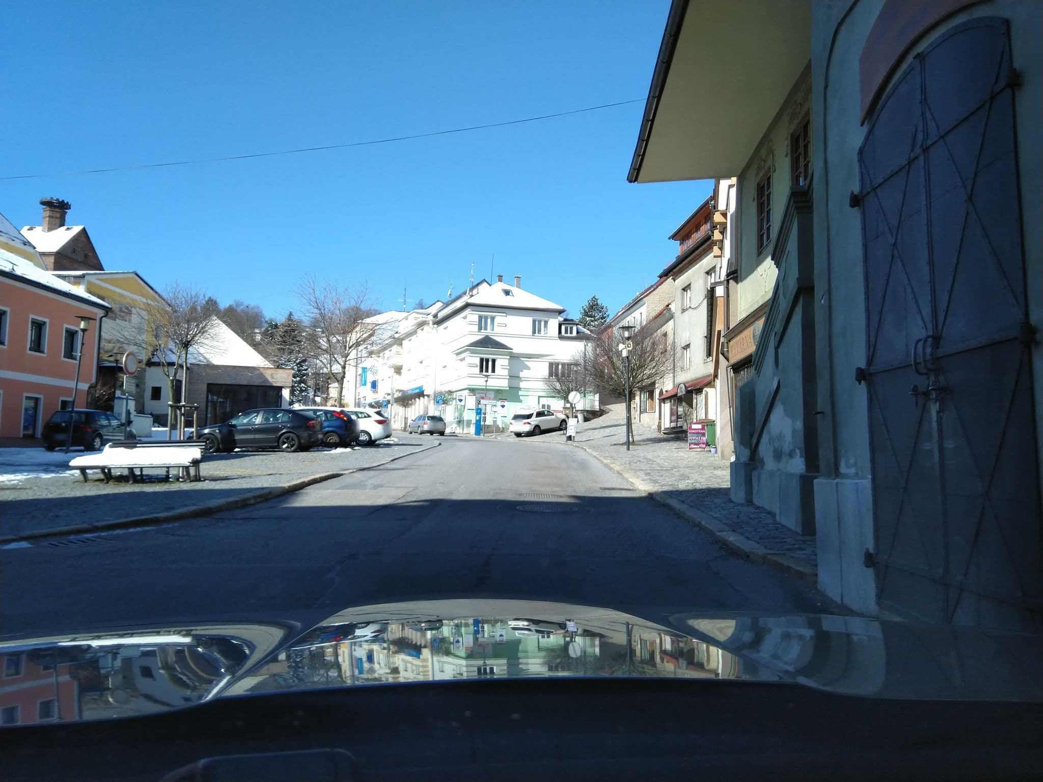 Street view near Dům U Jelena, Vimperk — © vwv (CC BY-SA · Mapillary)