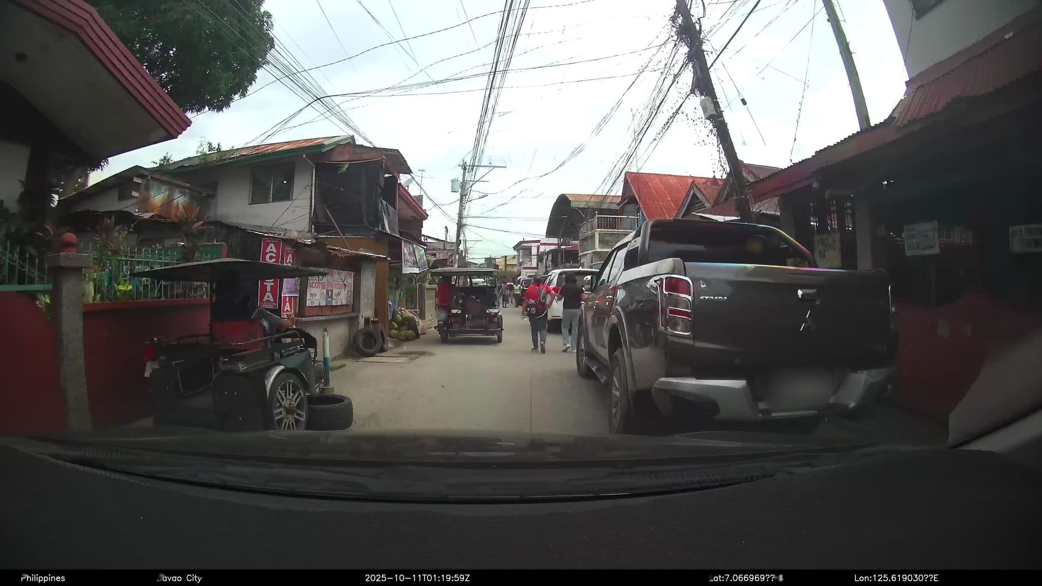 Street view near Omair Inn, Davao — © kaart_1 (CC BY-SA · Mapillary)