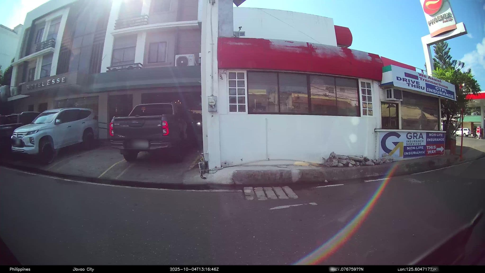 Street view near Hotel Esse Davao, Davao — © kaart_4 (CC BY-SA · Mapillary)