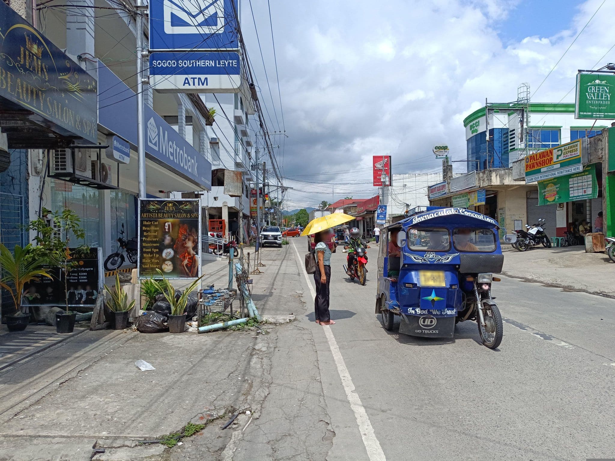 Street view near Anton's Pension Haus, Sogod — © dwinny (CC BY-SA · Mapillary)