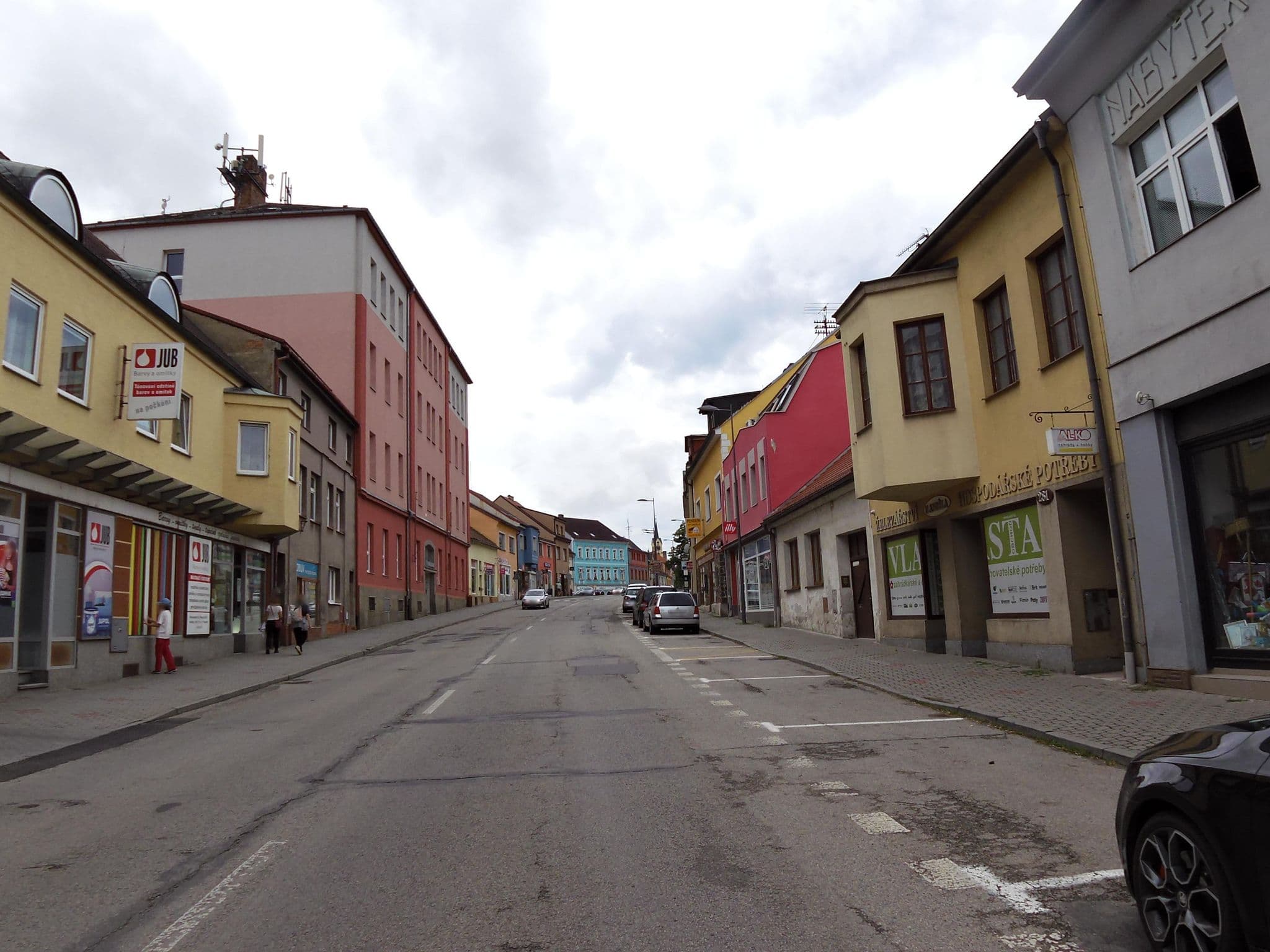 Street view near Penzion Stodola, Milevsko — © fell3 (CC BY-SA · Mapillary)