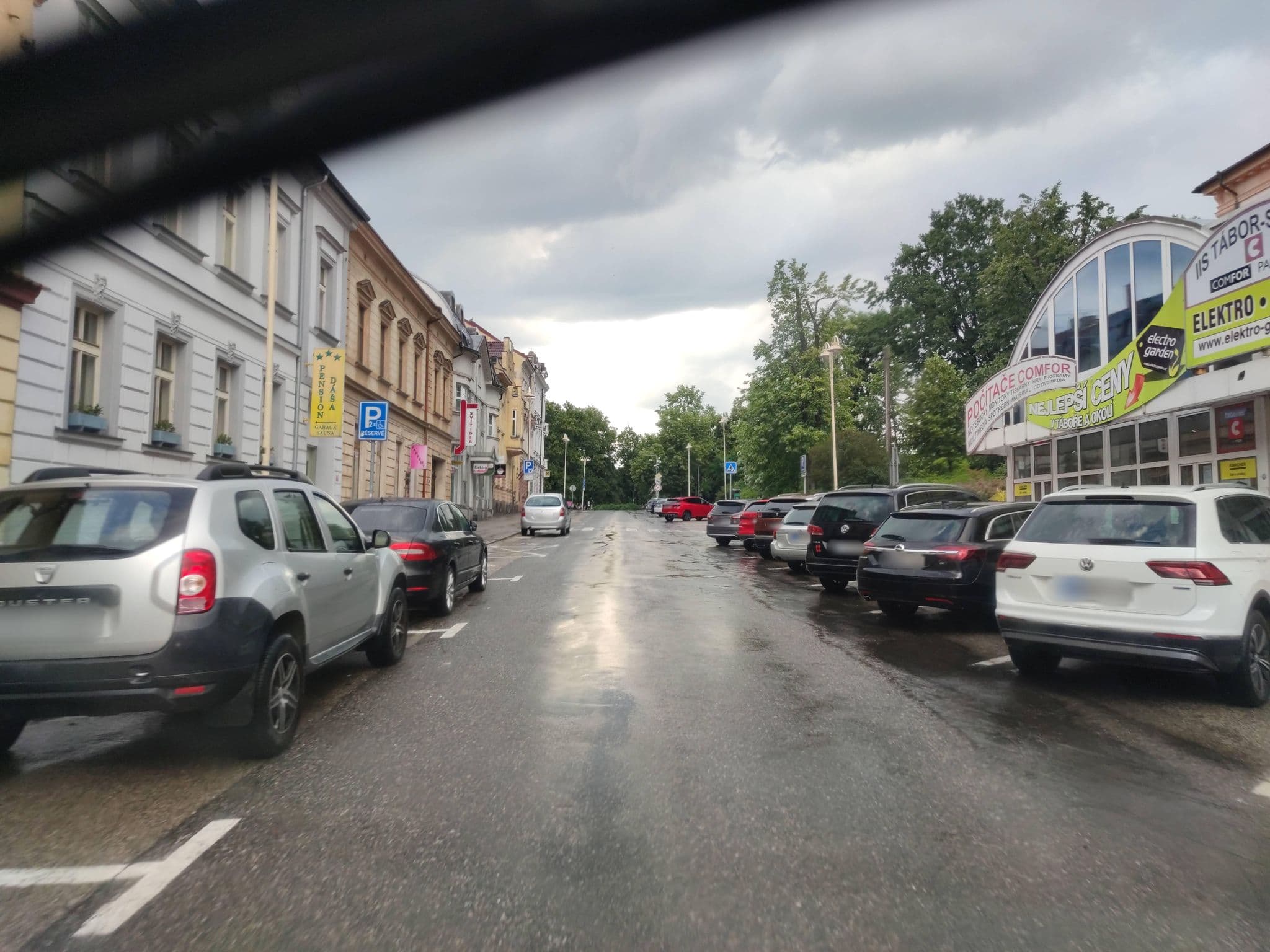 Street view near Penzion 7, Tábor — © martinpoljak (CC BY-SA · Mapillary)