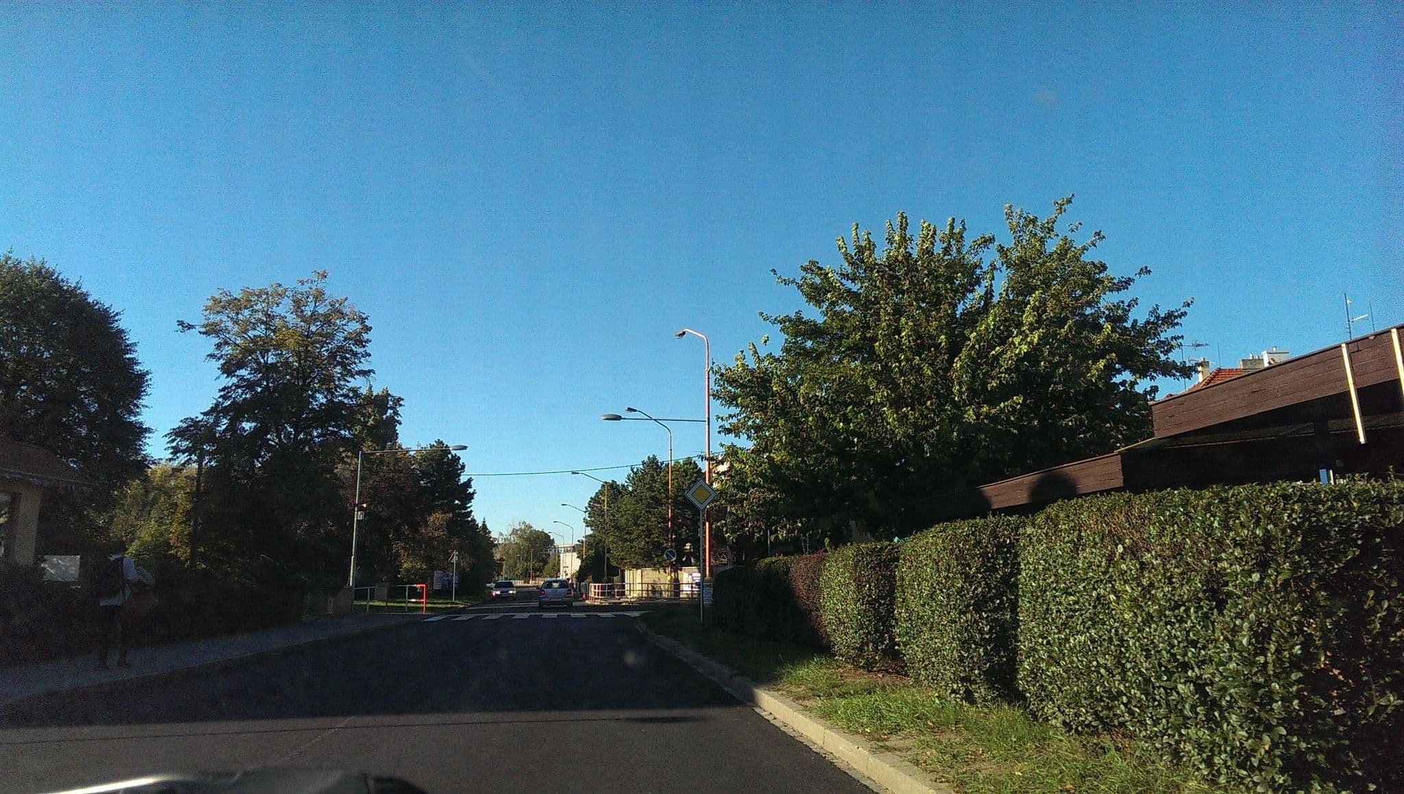 Street view near Penzion Na Stavidle, Uherské Hradiště — © roraima (CC BY-SA · Mapillary)