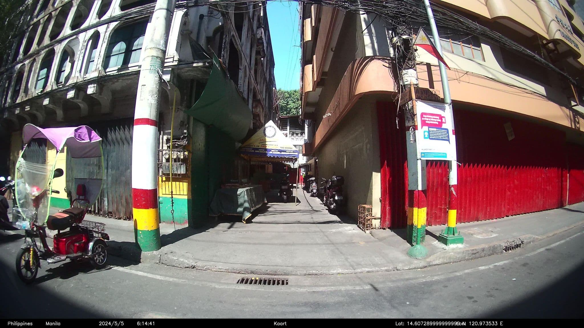 Street view near Orion Hotel, Binondo — © kaartcam (CC BY-SA · Mapillary)