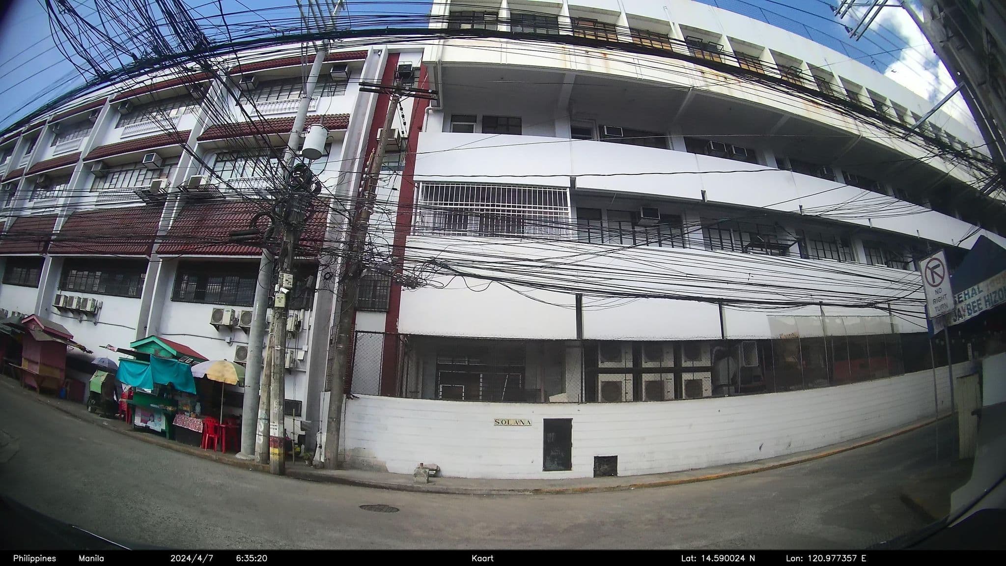 Street view near El Casa Jose Dormitory, Port Area — © kaart_4 (CC BY-SA · Mapillary)