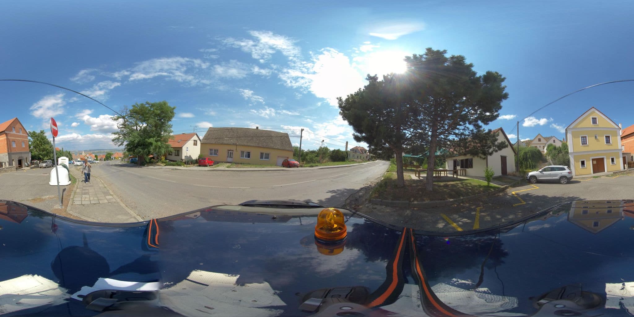 Street view near Penzion Nad starým sklepem, Šakvice — © anthonyapp (CC BY-SA · Mapillary)
