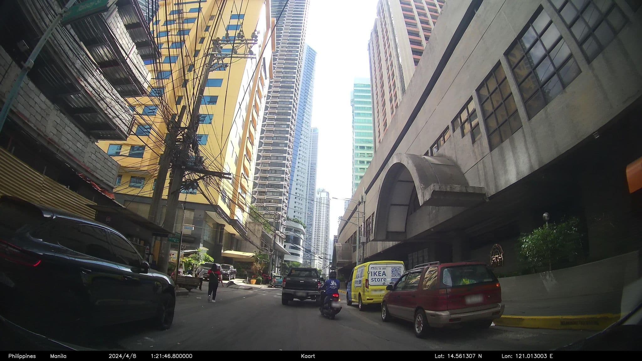 Street view near Tiarra Hotel, Bel Air — © kaart_4 (CC BY-SA · Mapillary)