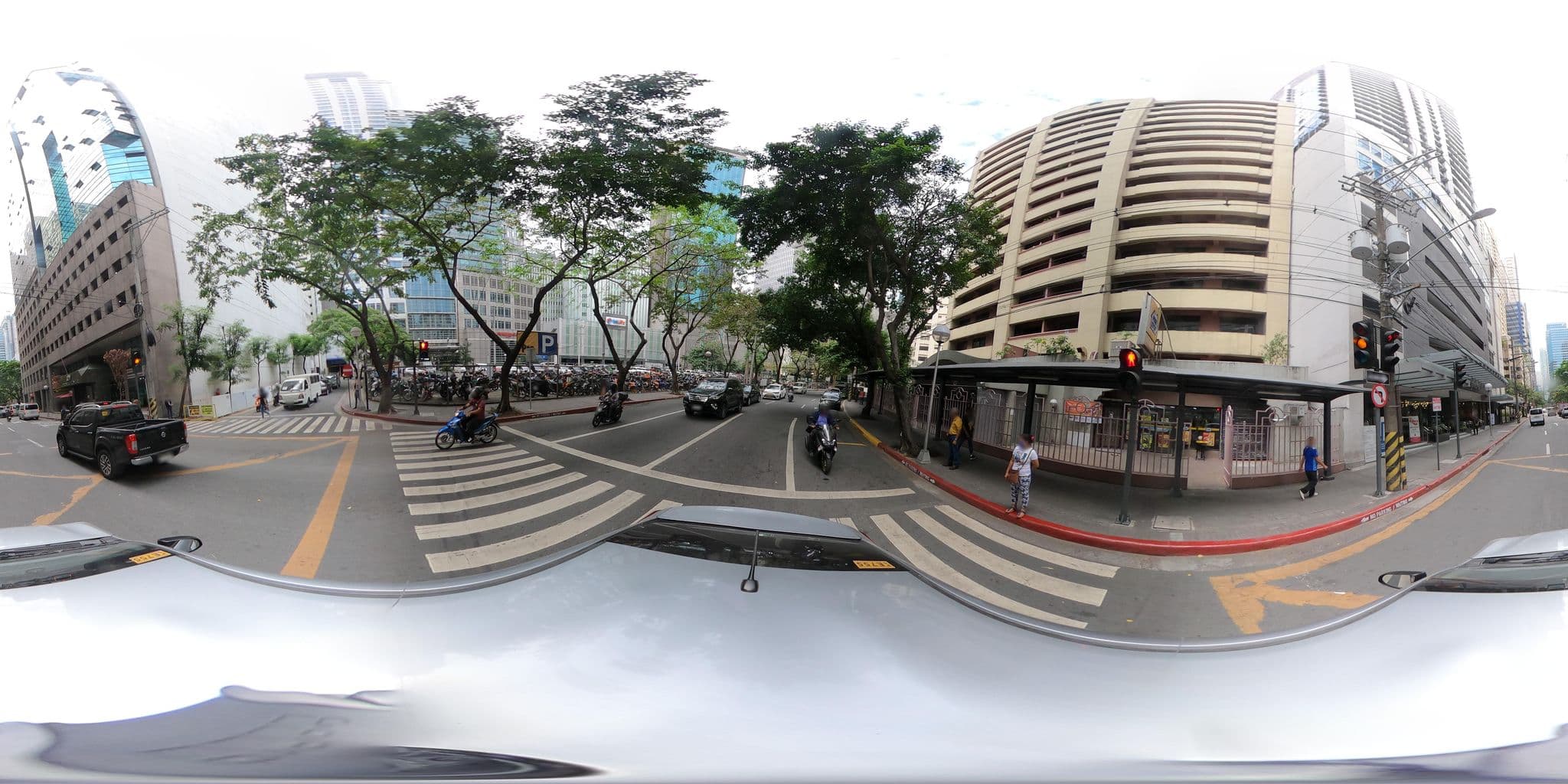 Street view near Taal Vista Hotel, Bel Air — © kaart_2 (CC BY-SA · Mapillary)