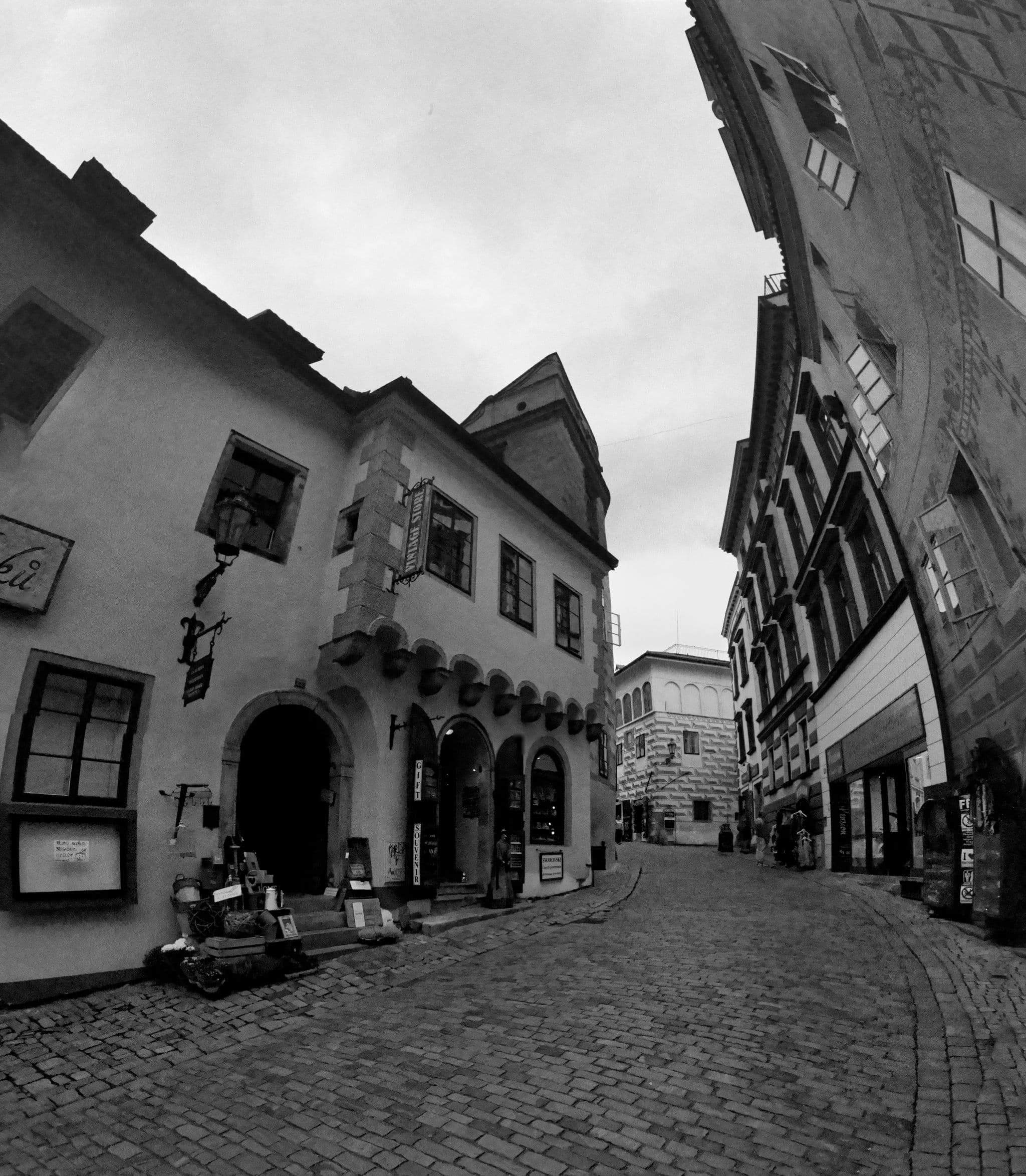 Street view near Monastery Garden, Český Krumlov — © txllxt (CC BY-SA · Mapillary)