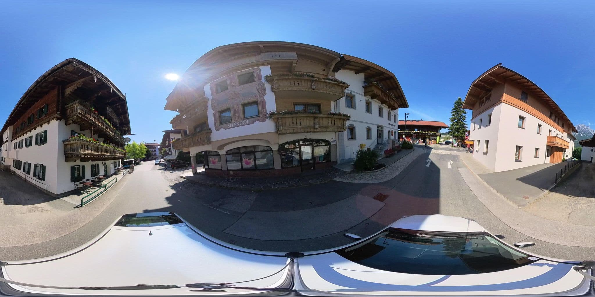 Street view near Sternhof, Ellmau