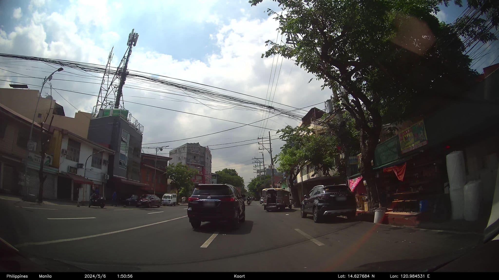 Street view near Manila Venetian Hotel, Manila — © kaartcam (CC BY-SA · Mapillary)