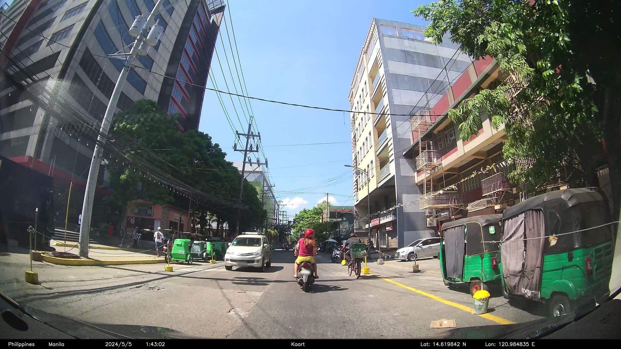 Street view near New World Hotel, Manila Bay, Manila — © kaartcam (CC BY-SA · Mapillary)