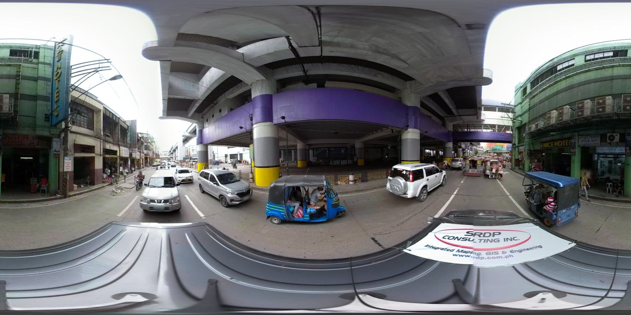 Street view near Kamagong Hotel, Manila — © srdpmapping (CC BY-SA · Mapillary)
