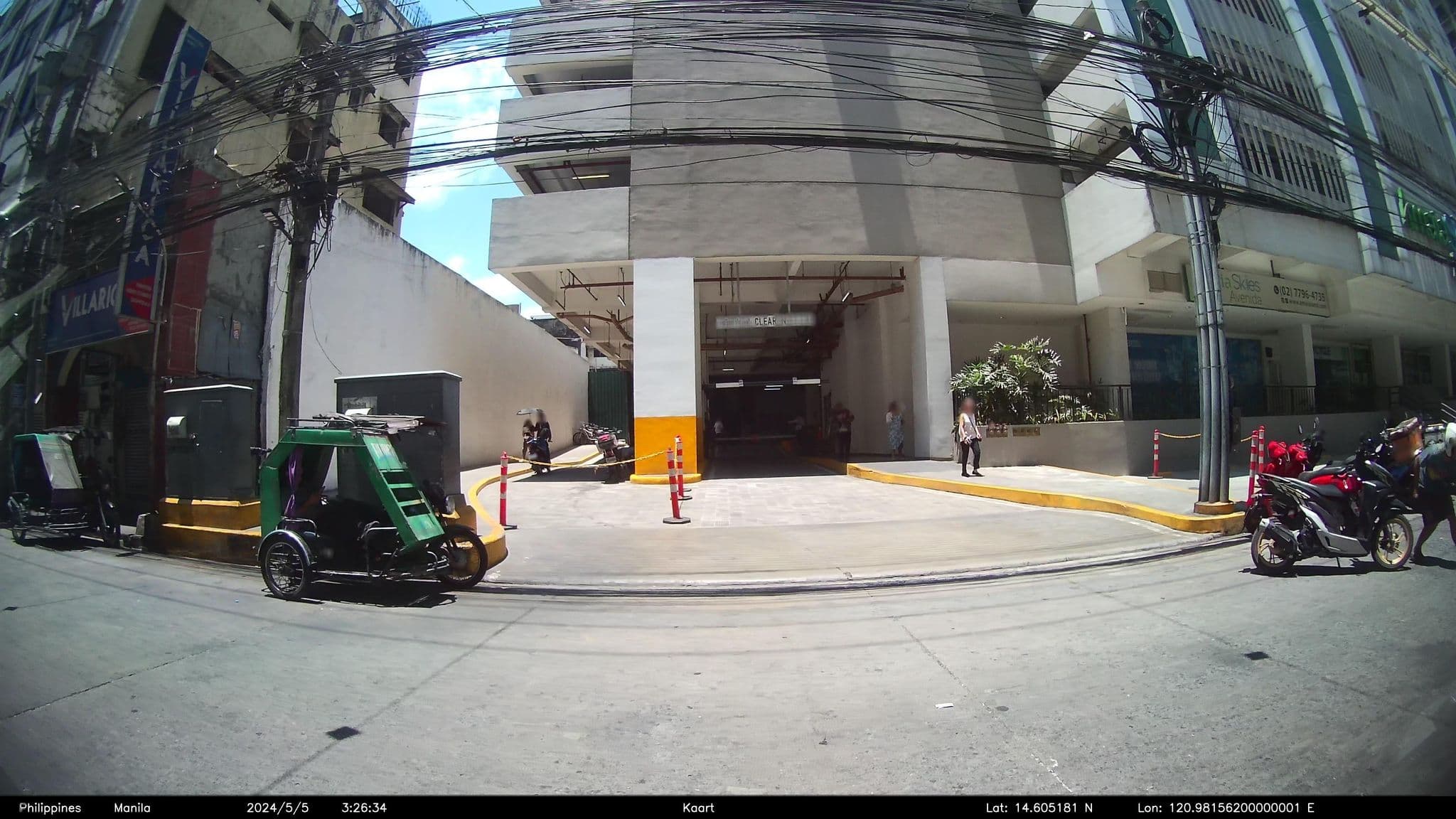 Street view near Manila Grand Opera Hotel Pool Area, Manila — © kaartcam (CC BY-SA · Mapillary)