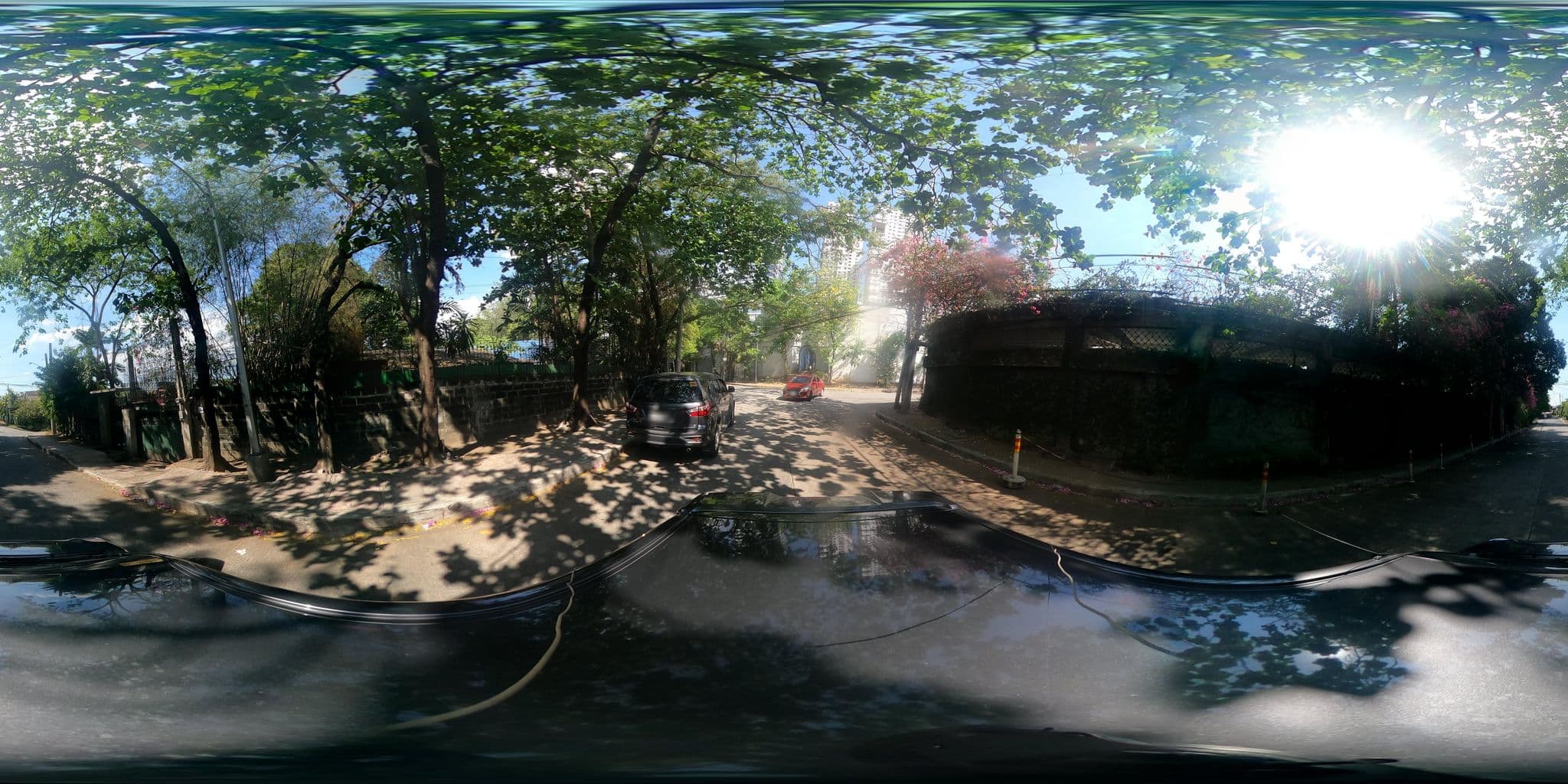 Street view near Pool Side, Shangrila Hotel Makati, Del Monte — © kaartcam (CC BY-SA · Mapillary)
