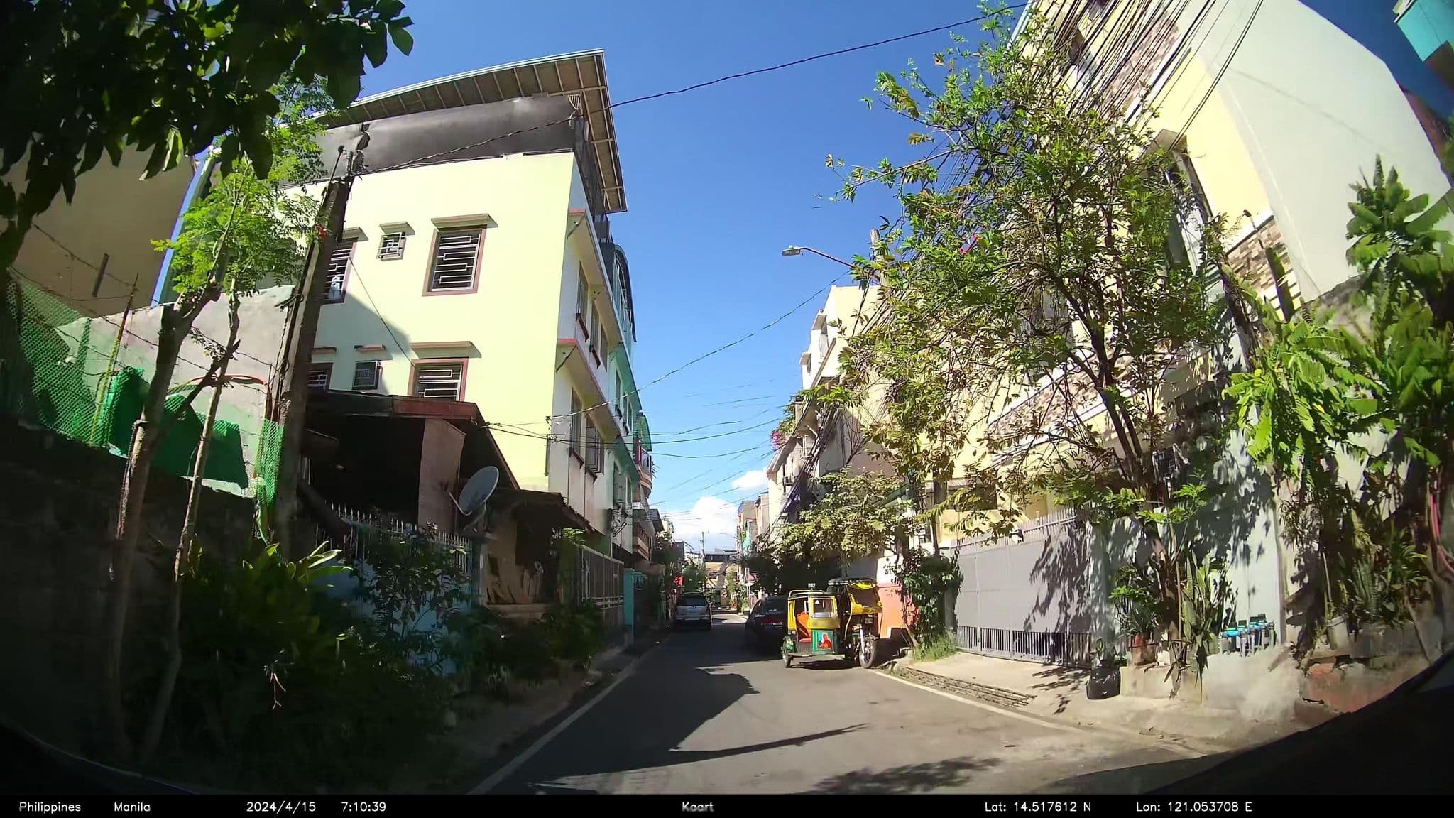Street view near Bhelle's Apartelle, Upper Bicutan — © kaart_4 (CC BY-SA · Mapillary)