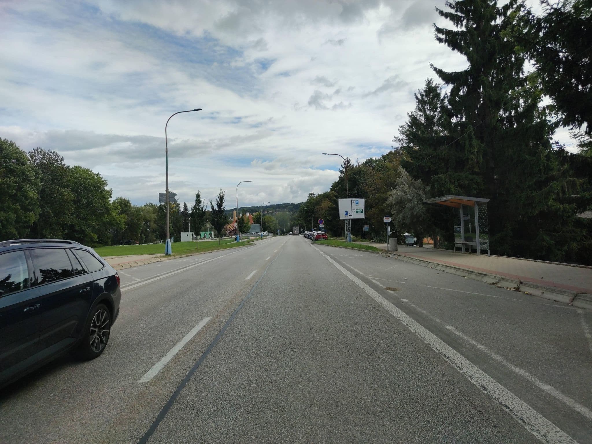Street view near pension Franko, Český Krumlov — © martinpoljak (CC BY-SA · Mapillary)