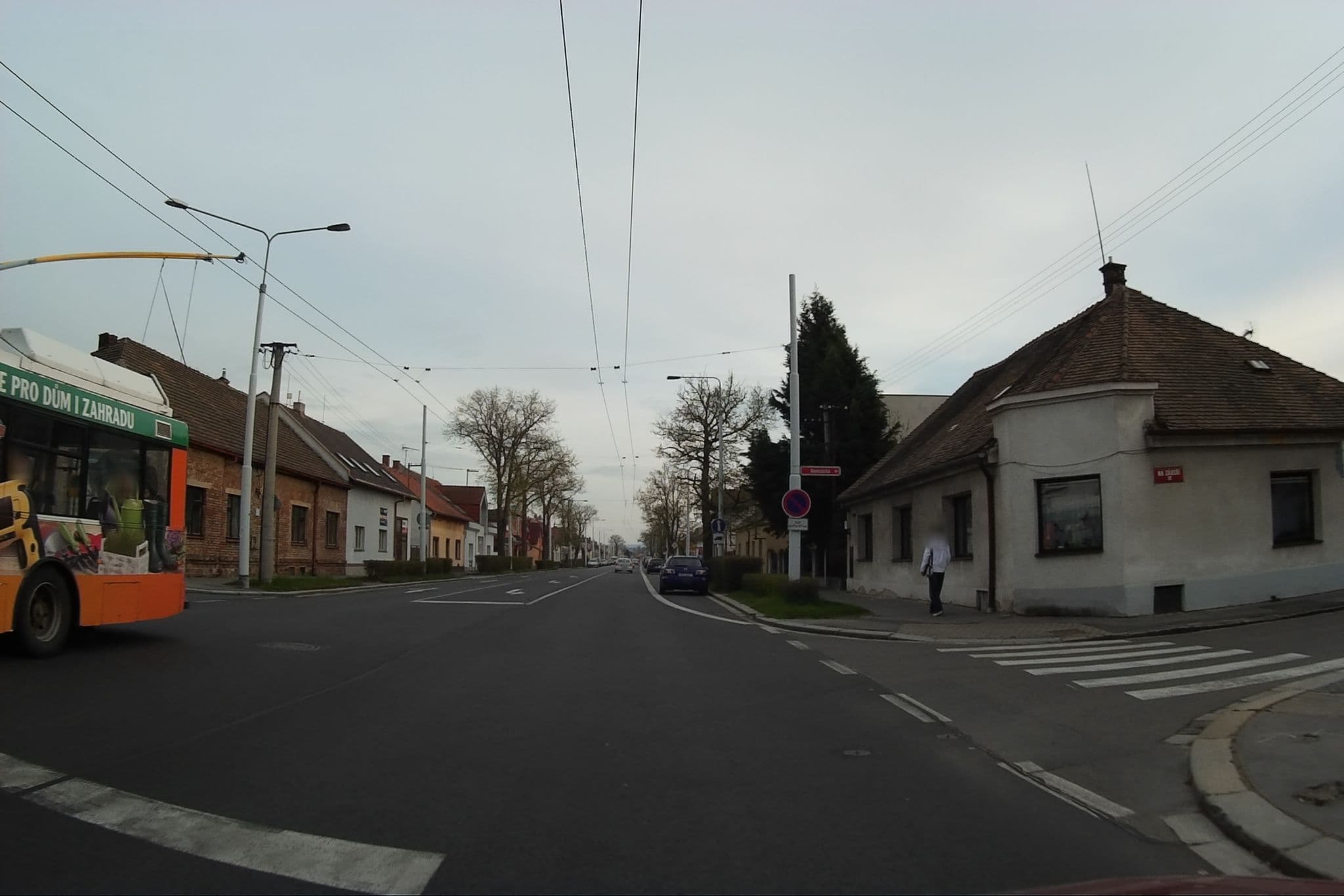 Street view near Penzion a restaurace Šenk, Pardubice — © freshman (CC BY-SA · Mapillary)