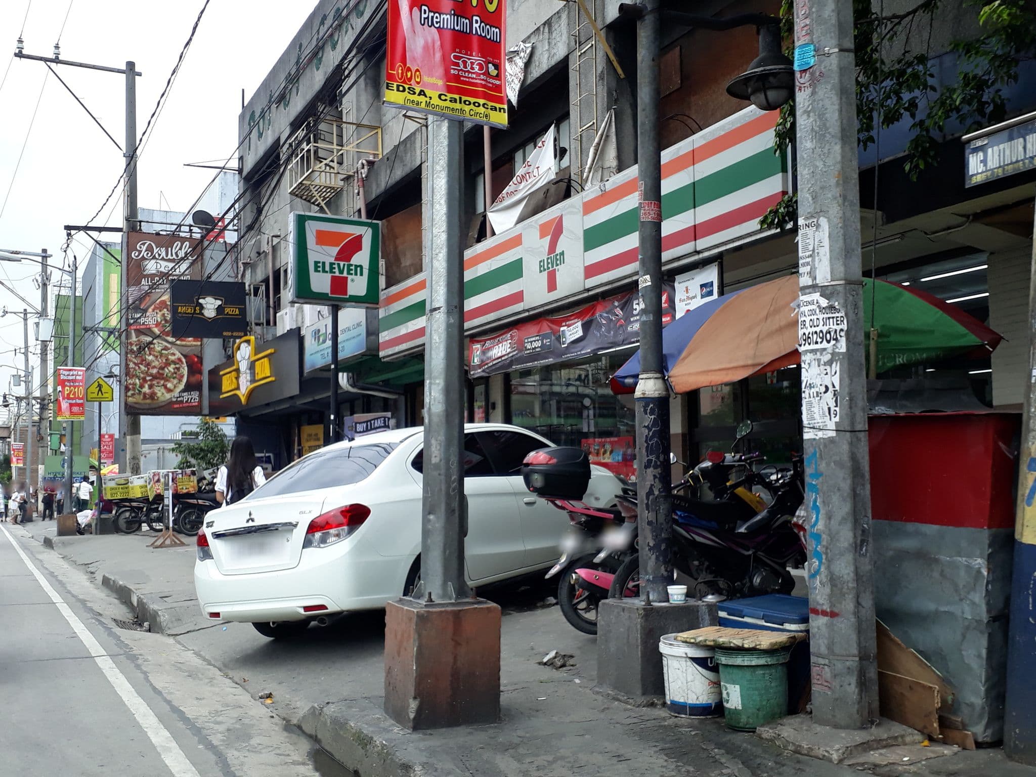 Street view near Sales Dept. Office - Kabayan Hotel Monumento, Bagong Barrio — © noie (CC BY-SA · Mapillary)