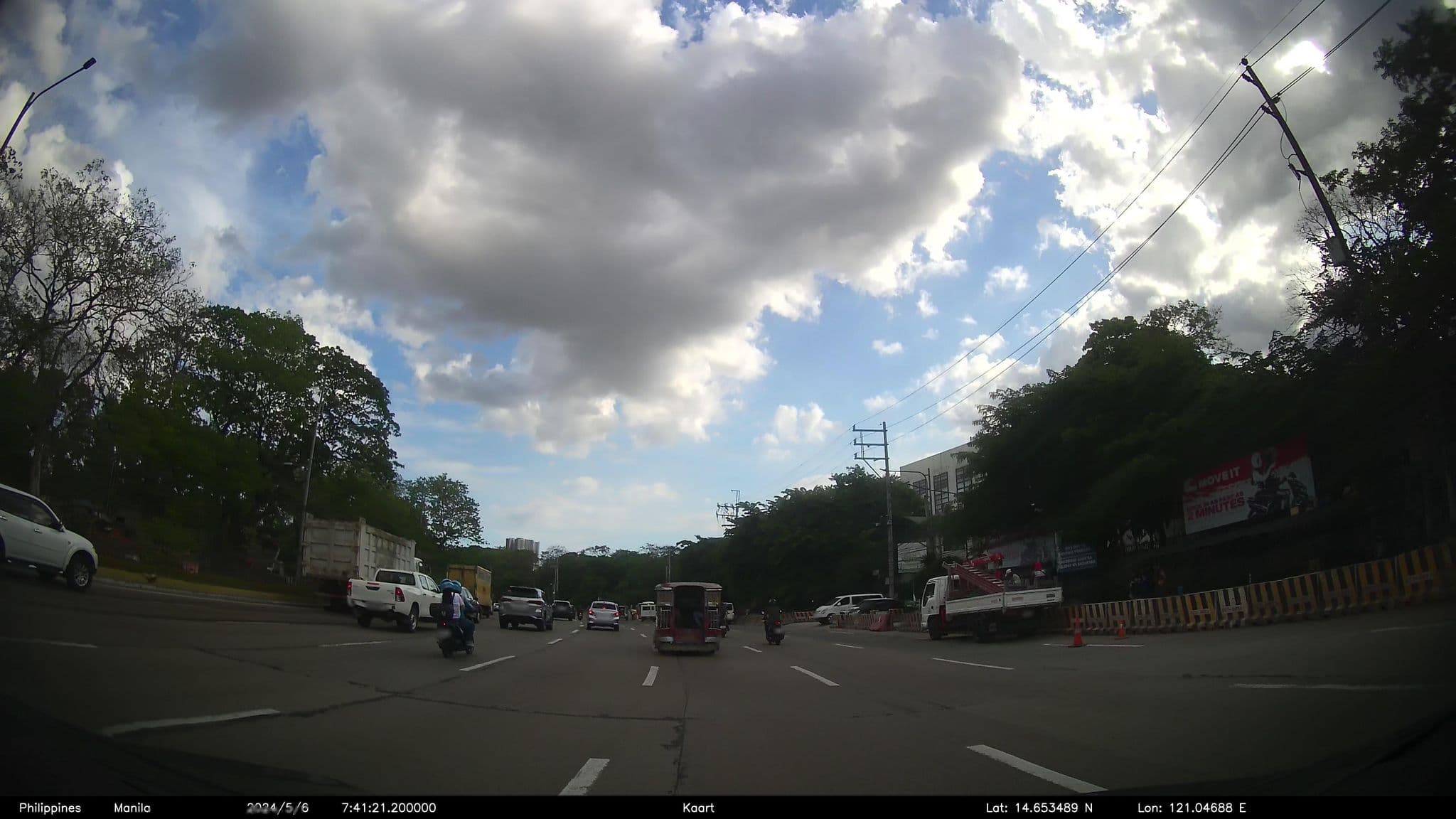 Street view near Cocoon Boutique Hotel, Quezon City — © kaartcam (CC BY-SA · Mapillary)